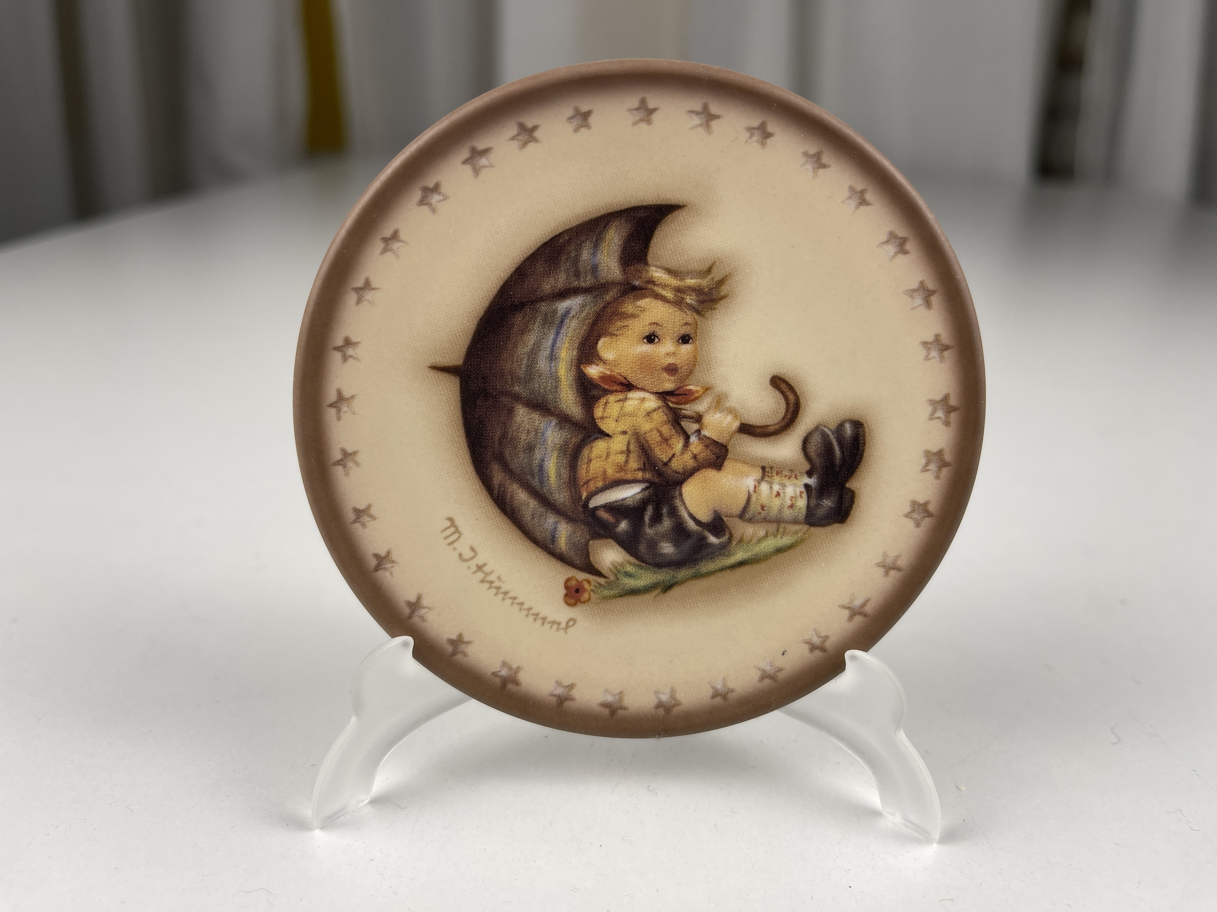  M.I. Hummel Teller  Ø 8,5 cm. 1 Wahl. Top Zustand.     