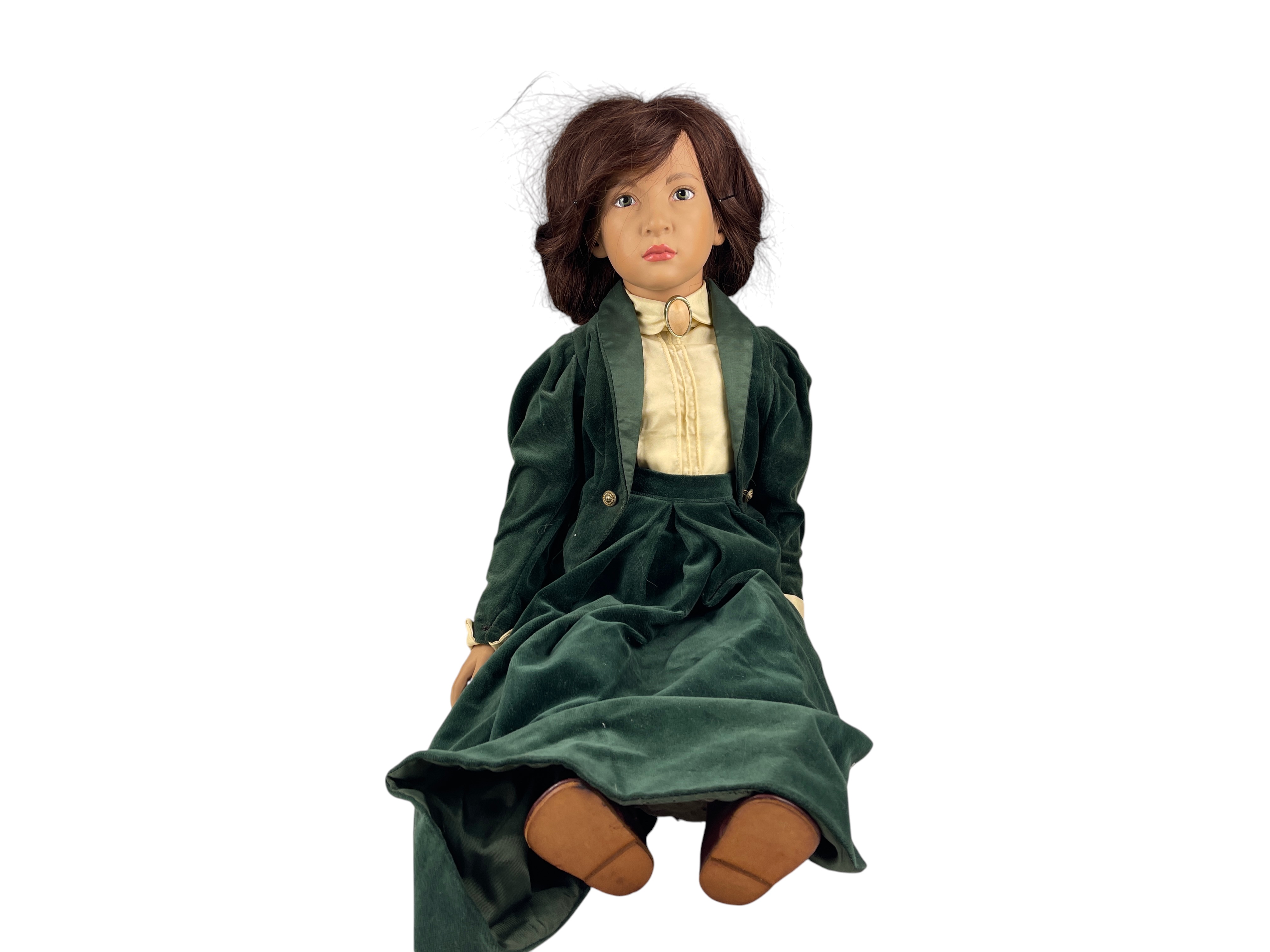 Sigikid Ilse Wippler Vinyl Puppe 66 cm. Top Zustand 