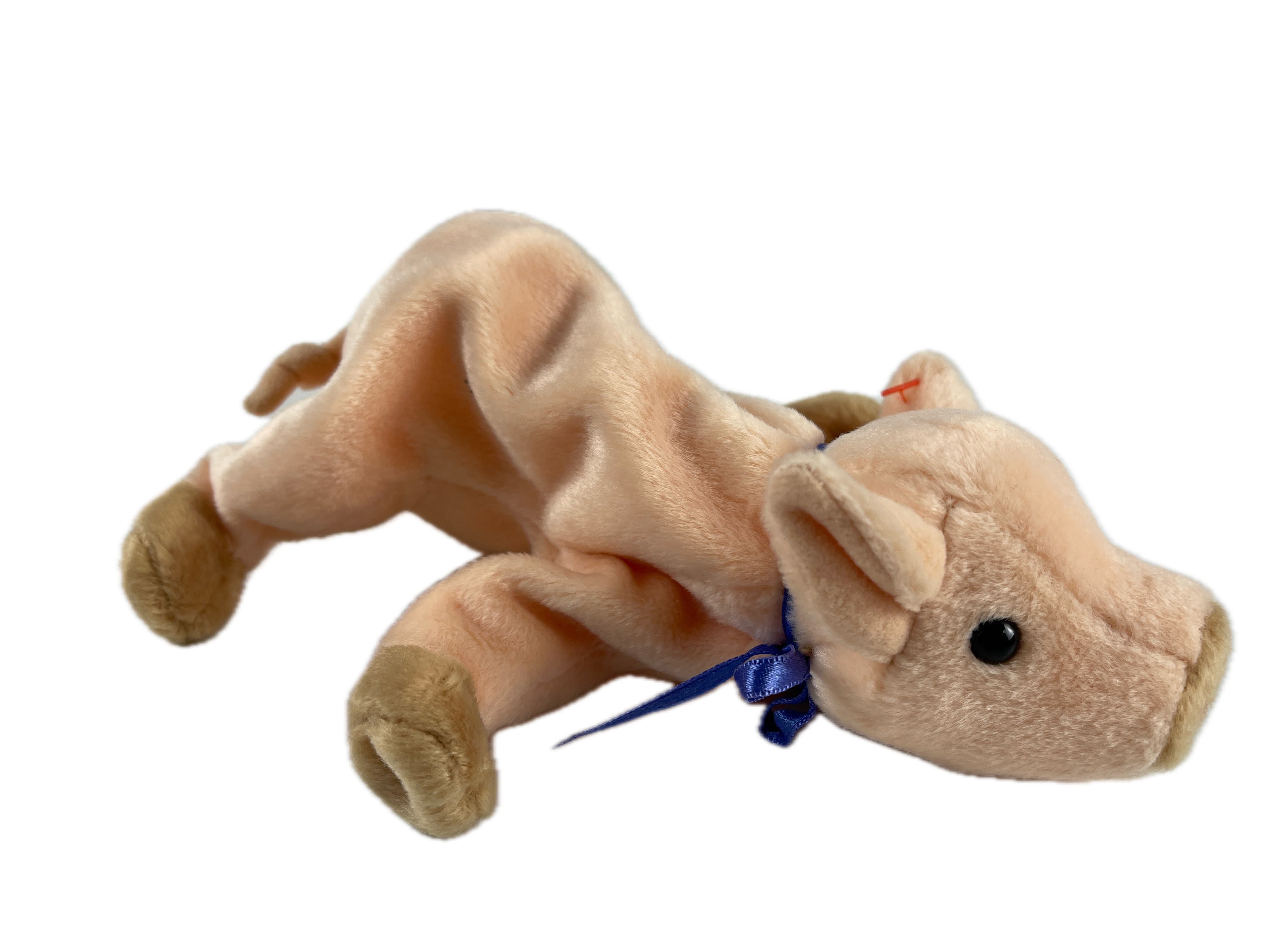 Sammler Stofftier Beanie Babies - Schwein - 17 cm. Top Zustand 