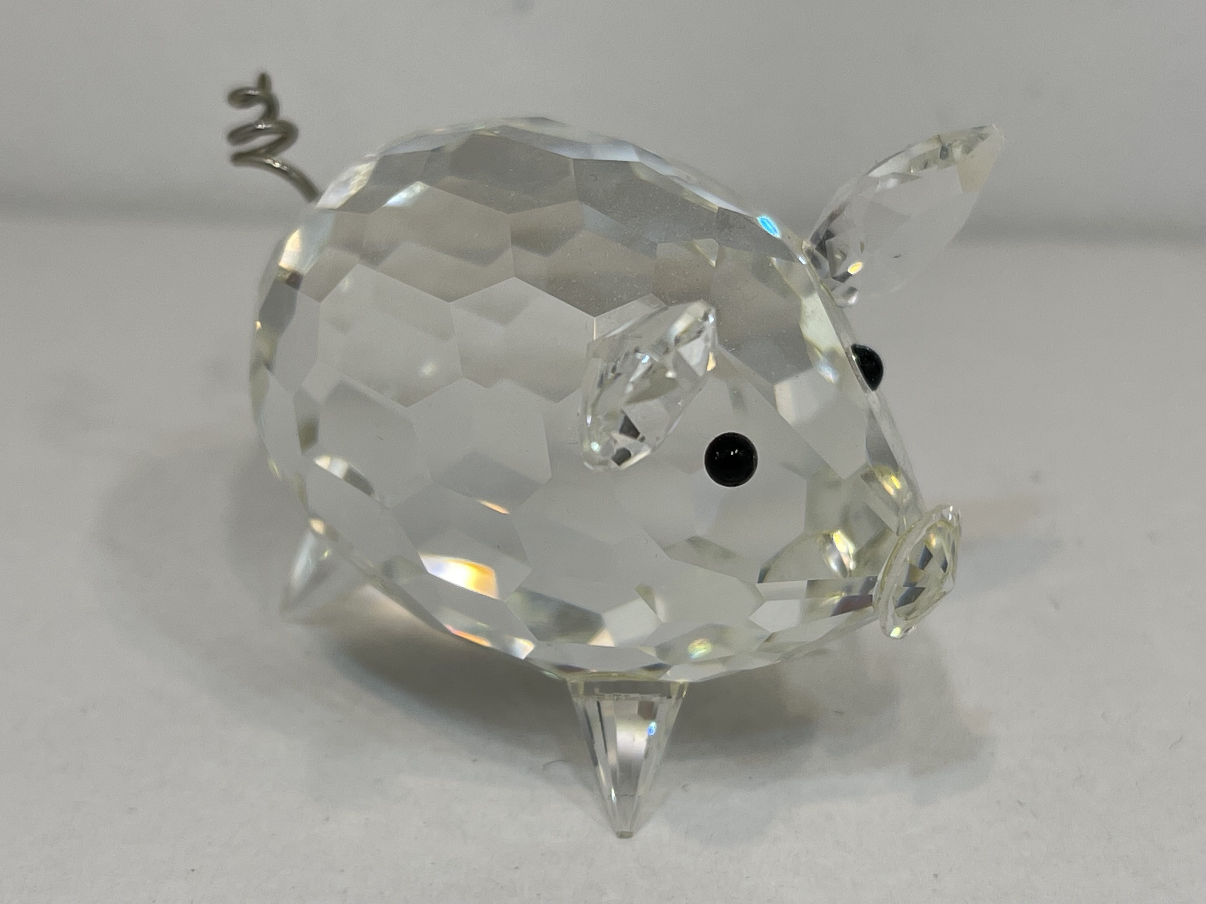  Swarovski Figur 010031 Schwein 6 cm. Top Zustand.  