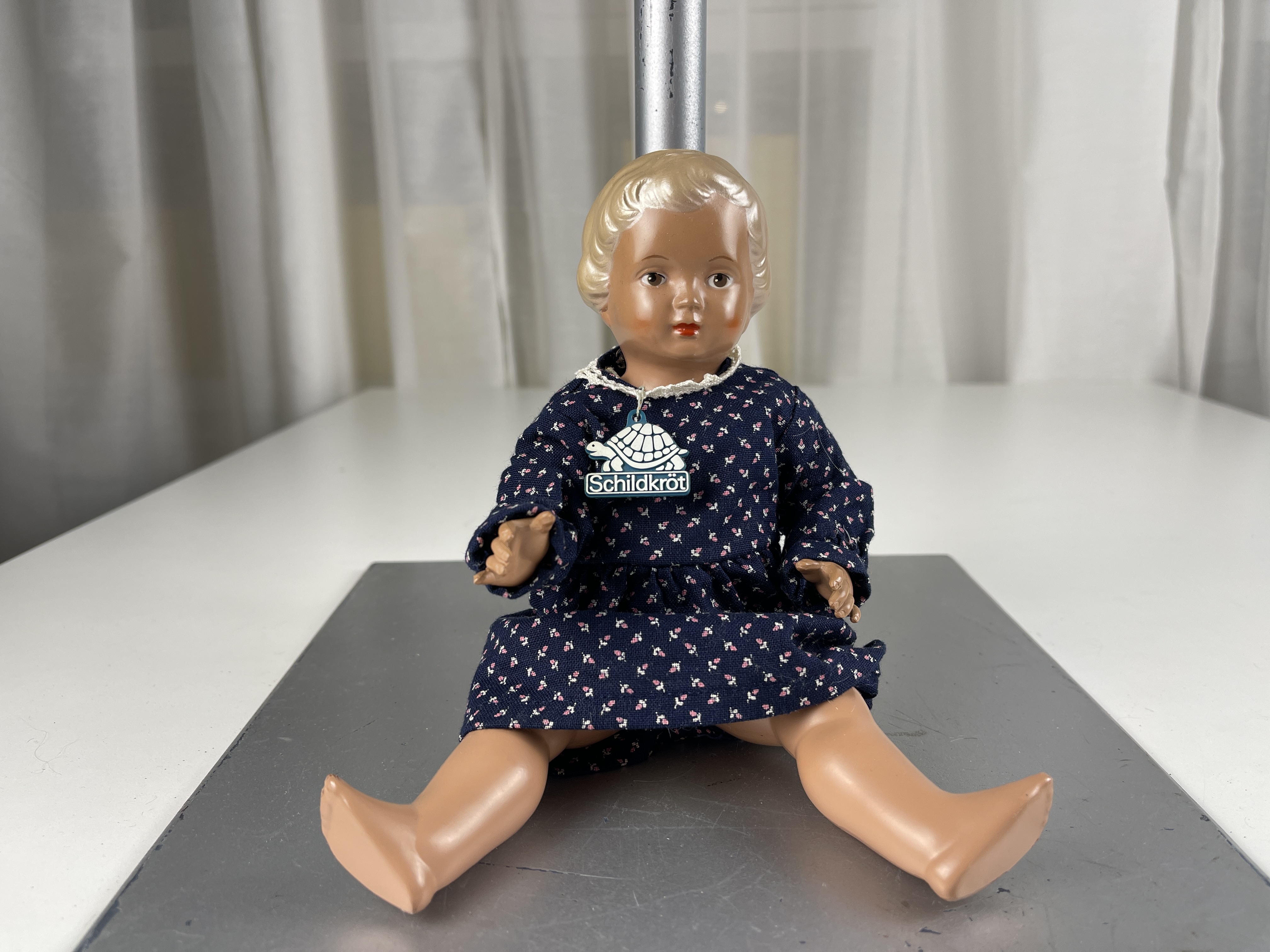 Schildkrötpuppe Tortulon Puppe 24 1/2 cm Top Zustand 