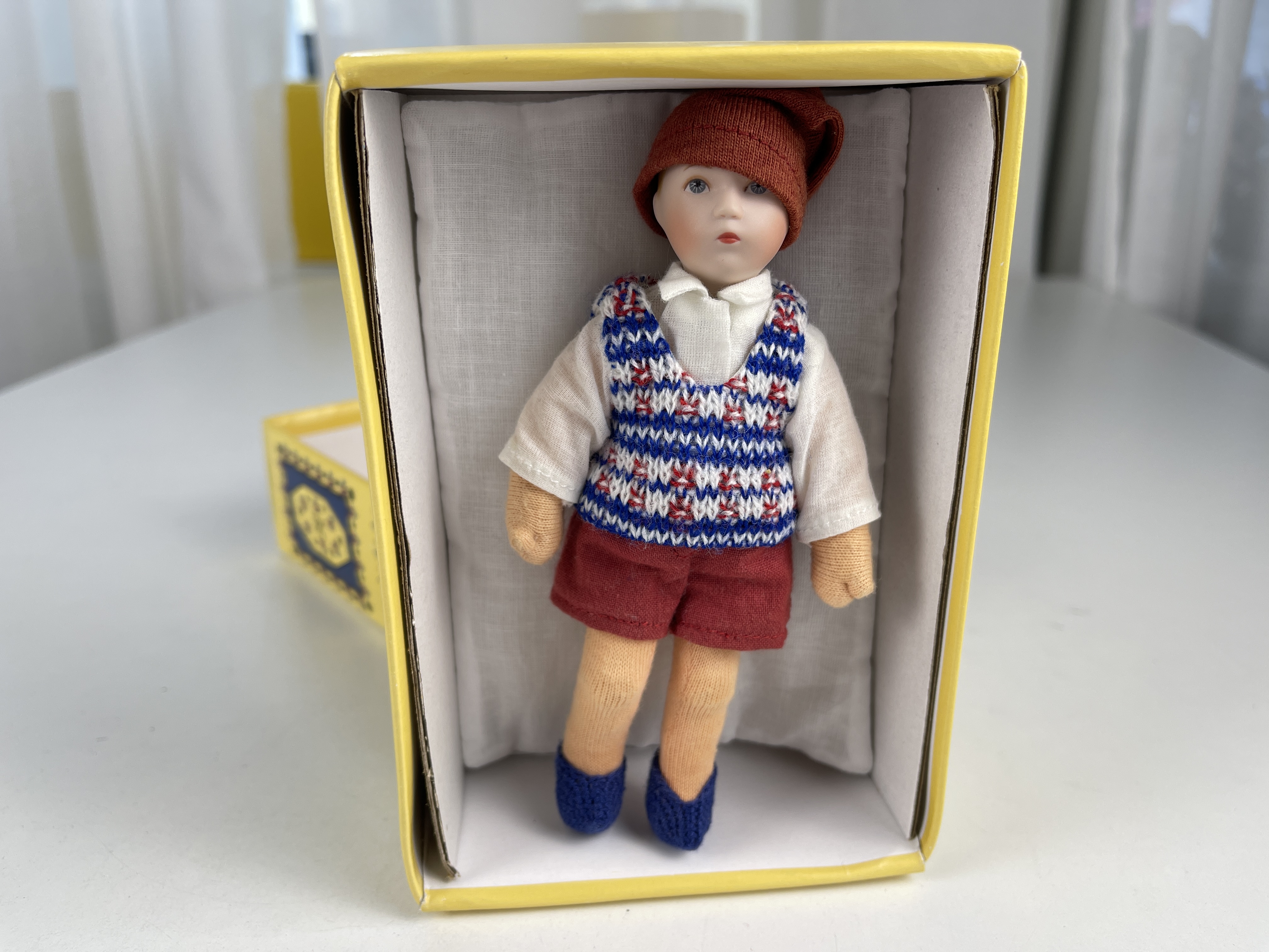 Käthe Kruse Sammler Puppe 14,5 cm. Ovp Top Zustand 