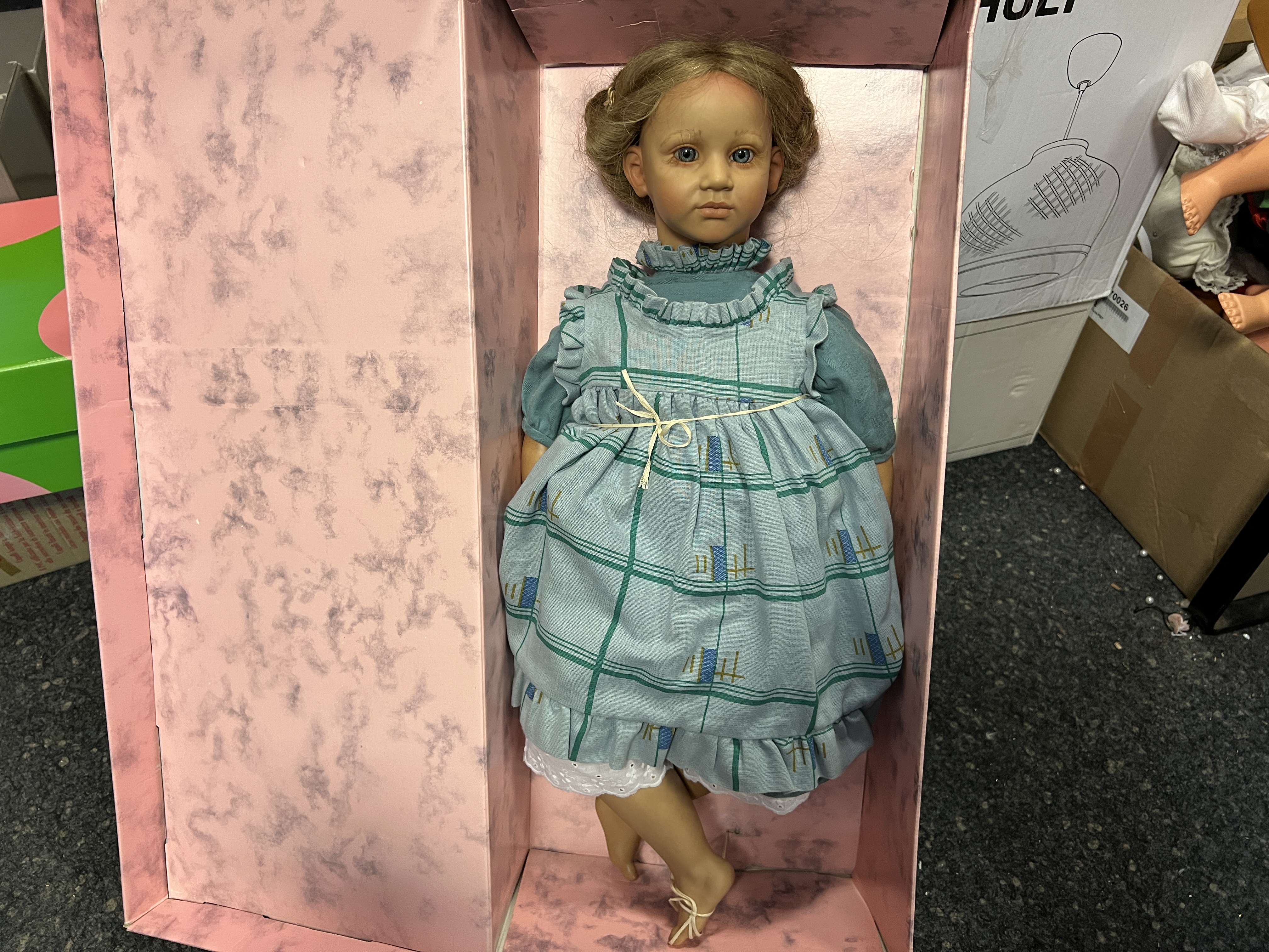 Annette Himstedt Puppe Ellen 65 cm. Top Zustand 