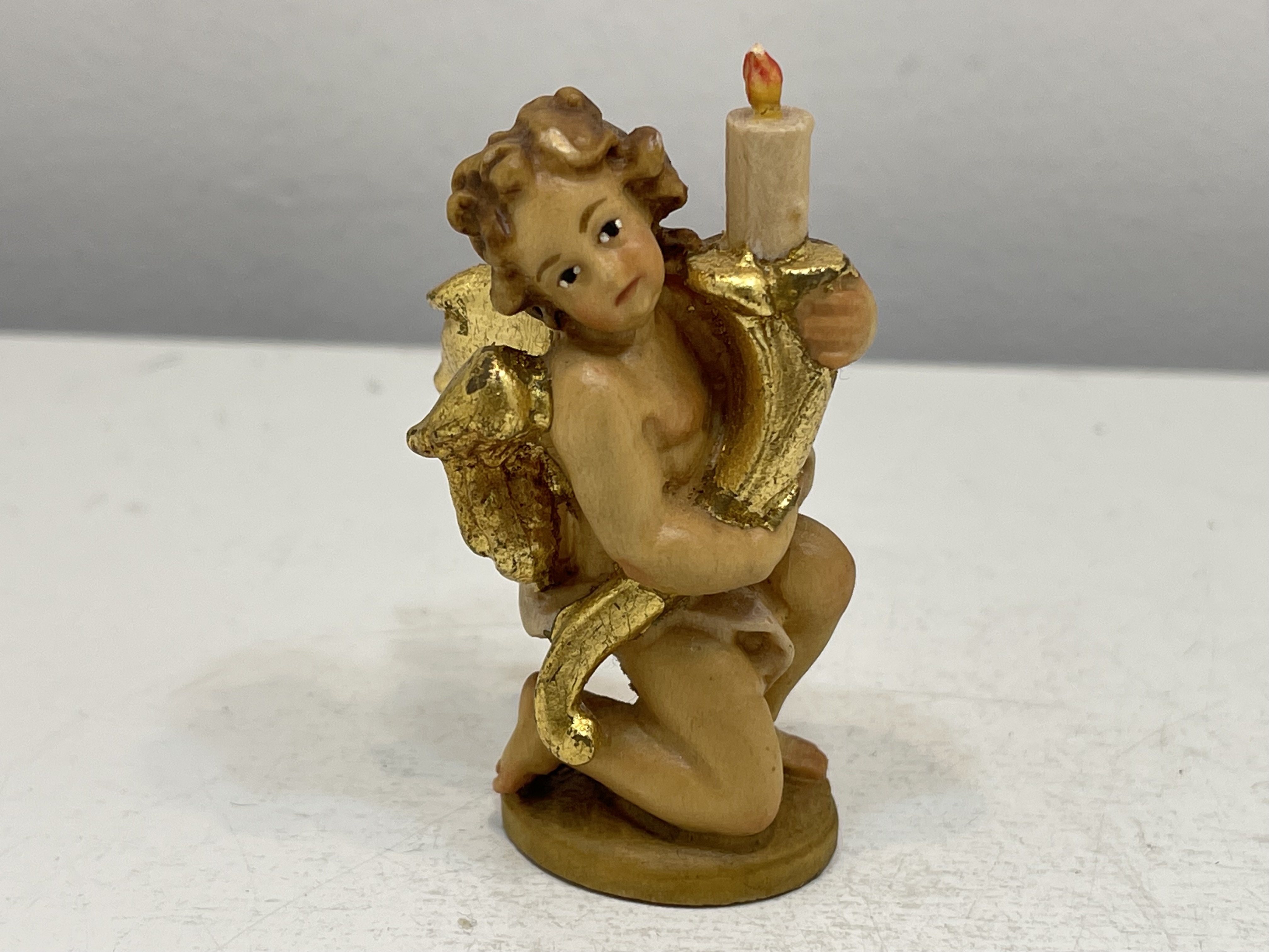 Sammler Holzfigur 6,5 cm Zustand  siehe Fotos