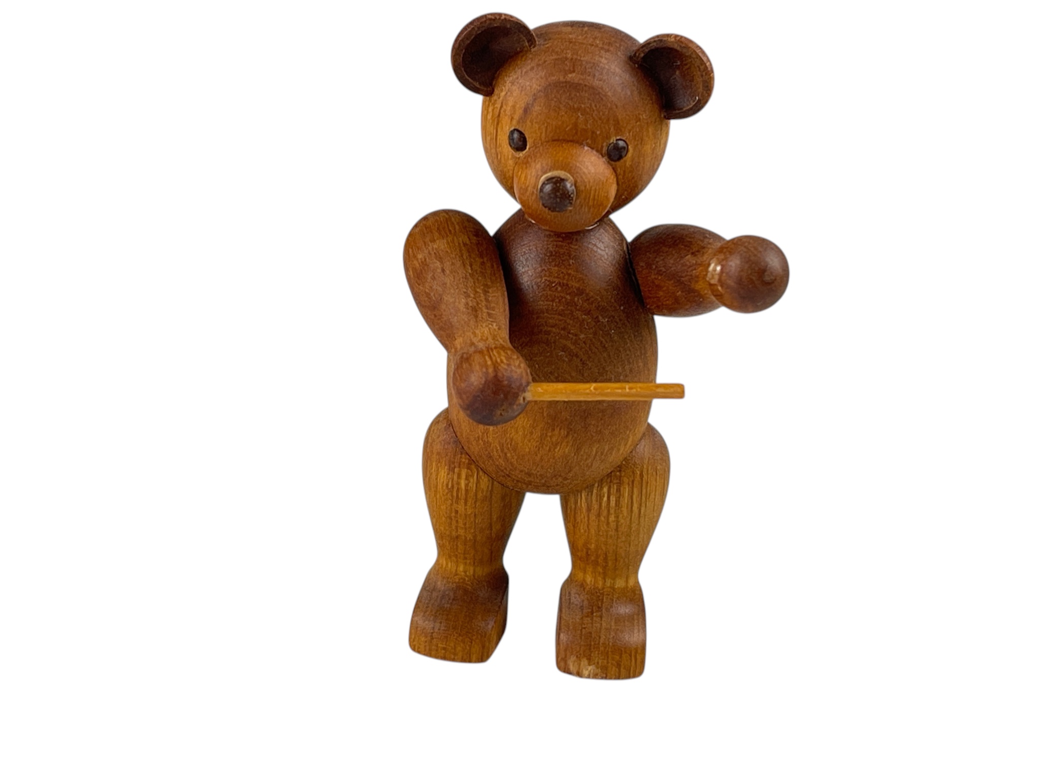 Erzgebirge Seiffener Figur Teddybär 7 cm. Zustand  siehe Fotos