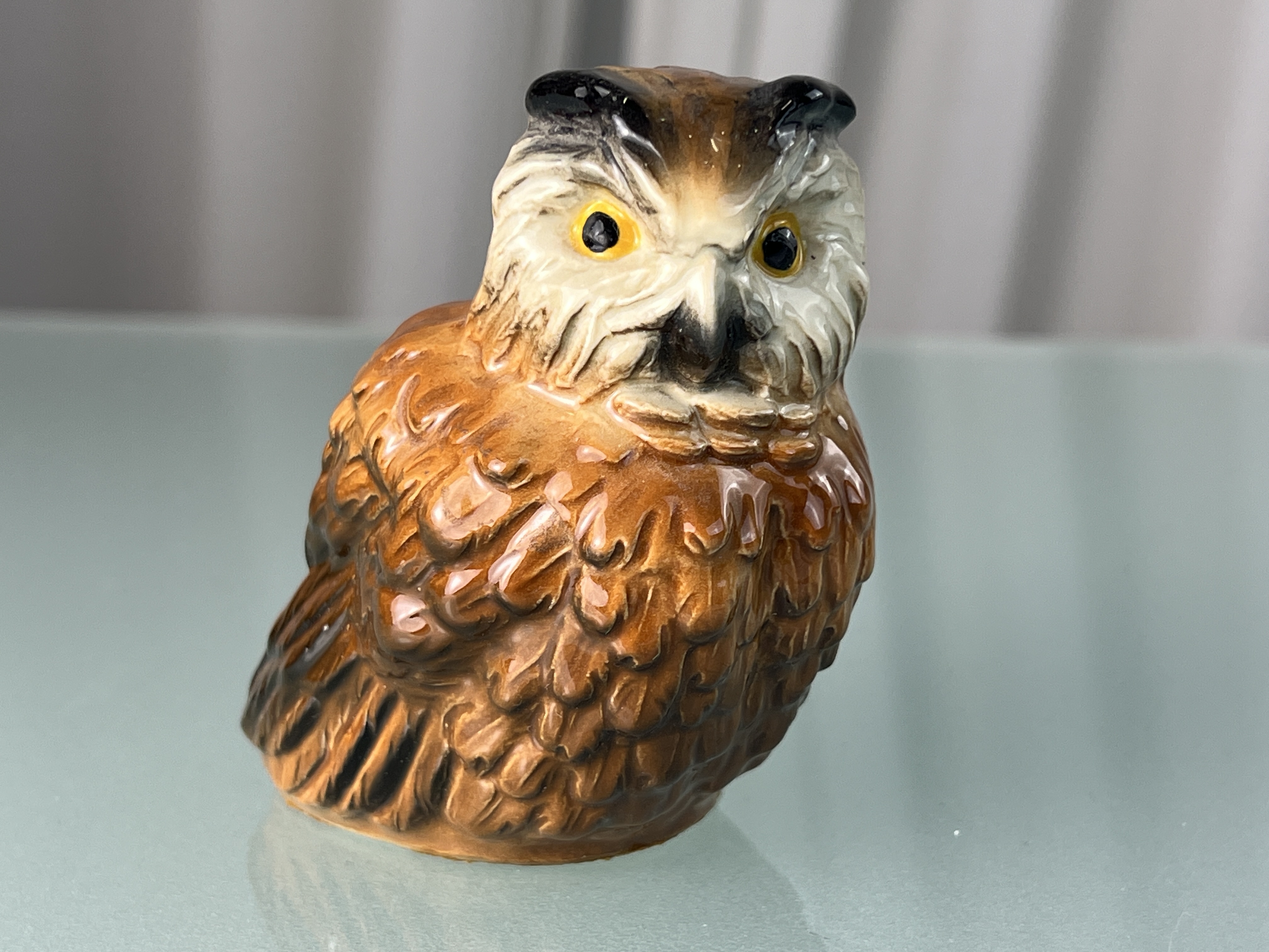 Goebel Porzellan Figur Eule 8,5 cm