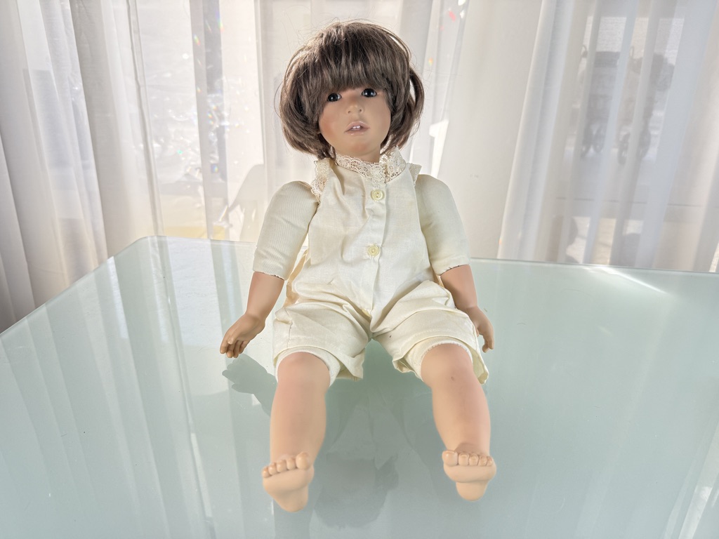 Künstlerpuppe Ruth Treffeisen Vinyl Puppe 50 cm. Top Zustand   Künstlerpuppe Ruth Treffeisen Vinyl Puppe 50 cm. Top Zustand