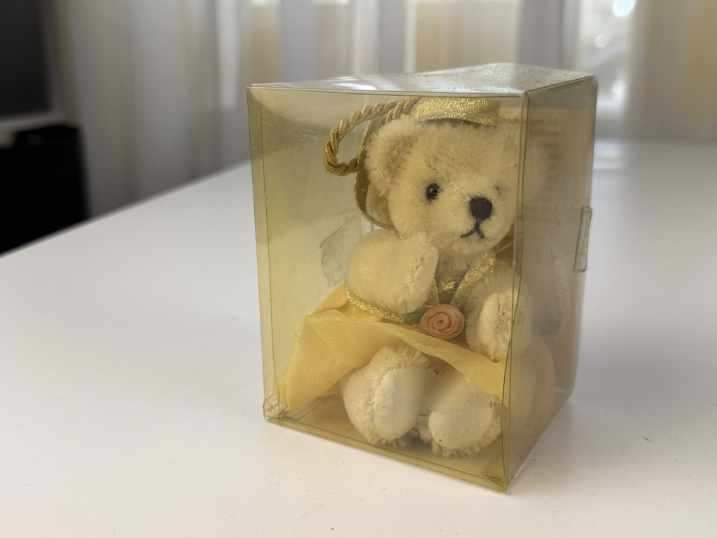 Hermann Teddy Bär Ornament 12 cm Top Zustand  