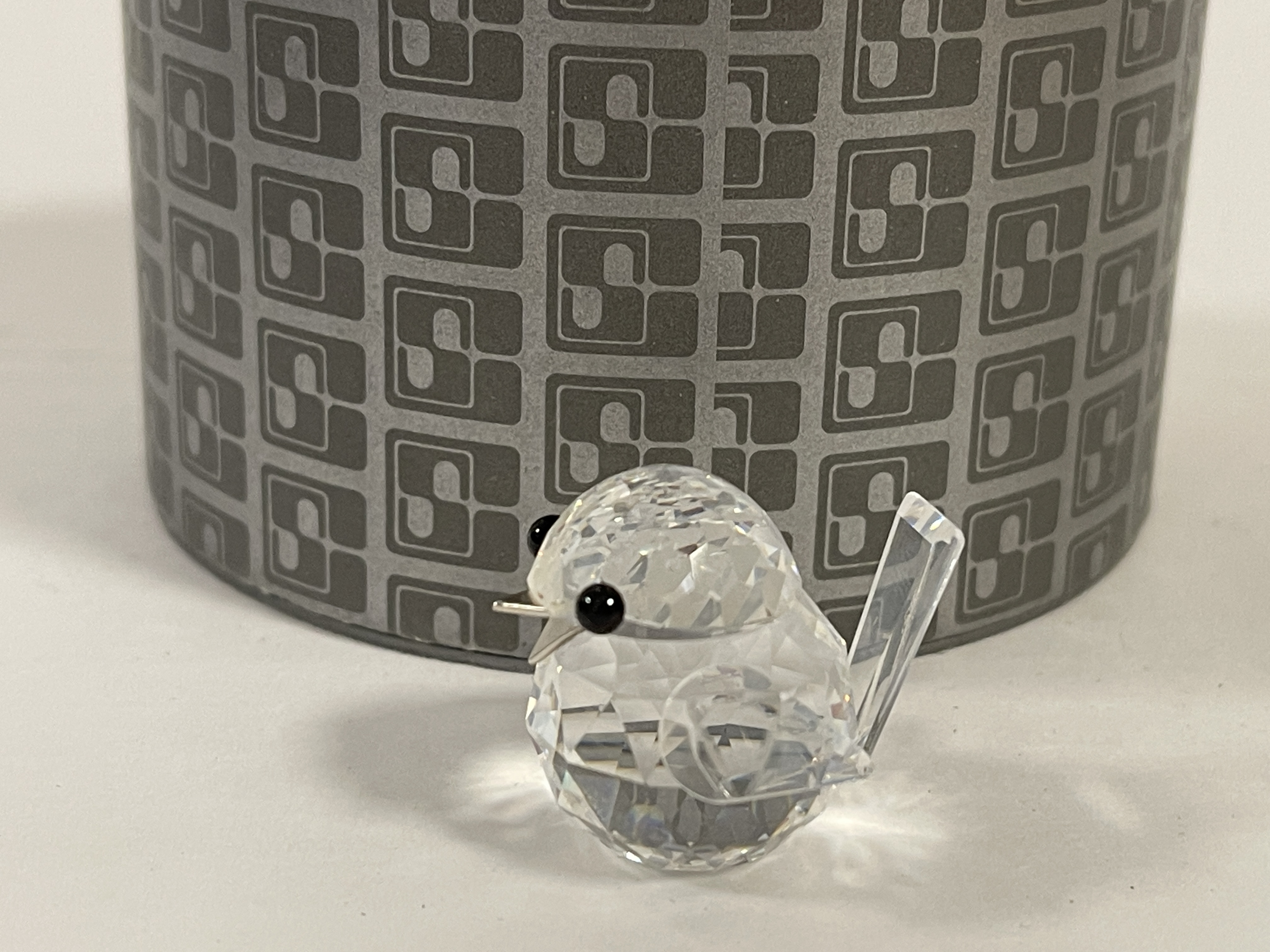  Swarovski Figur Kristall 010017 Spatz 3 cm. Ovp & Zertifikat + Top Zustand.  