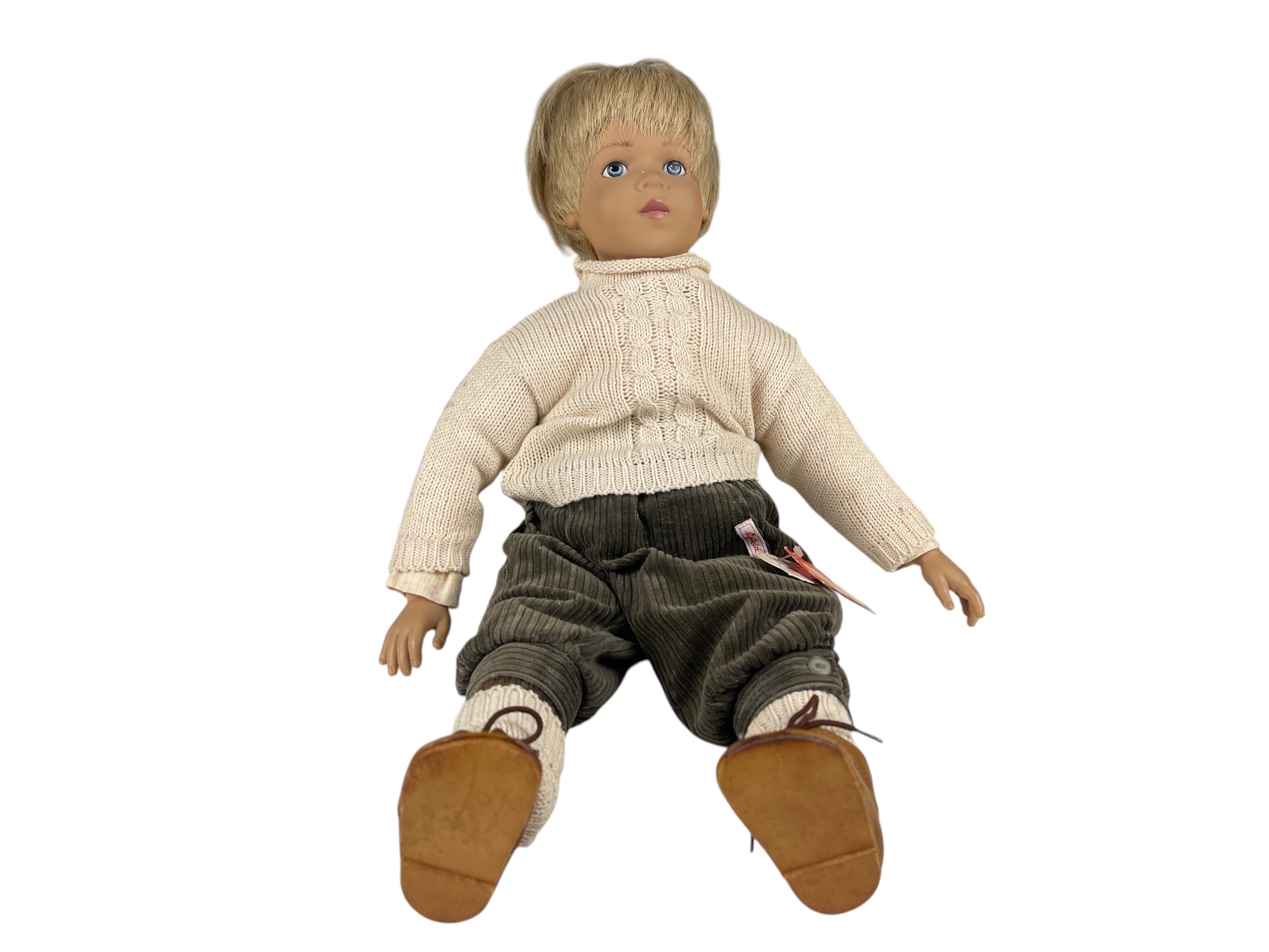 Künstlerpuppe Sigikid Sammler Puppe 55 cm. Top Zustand    