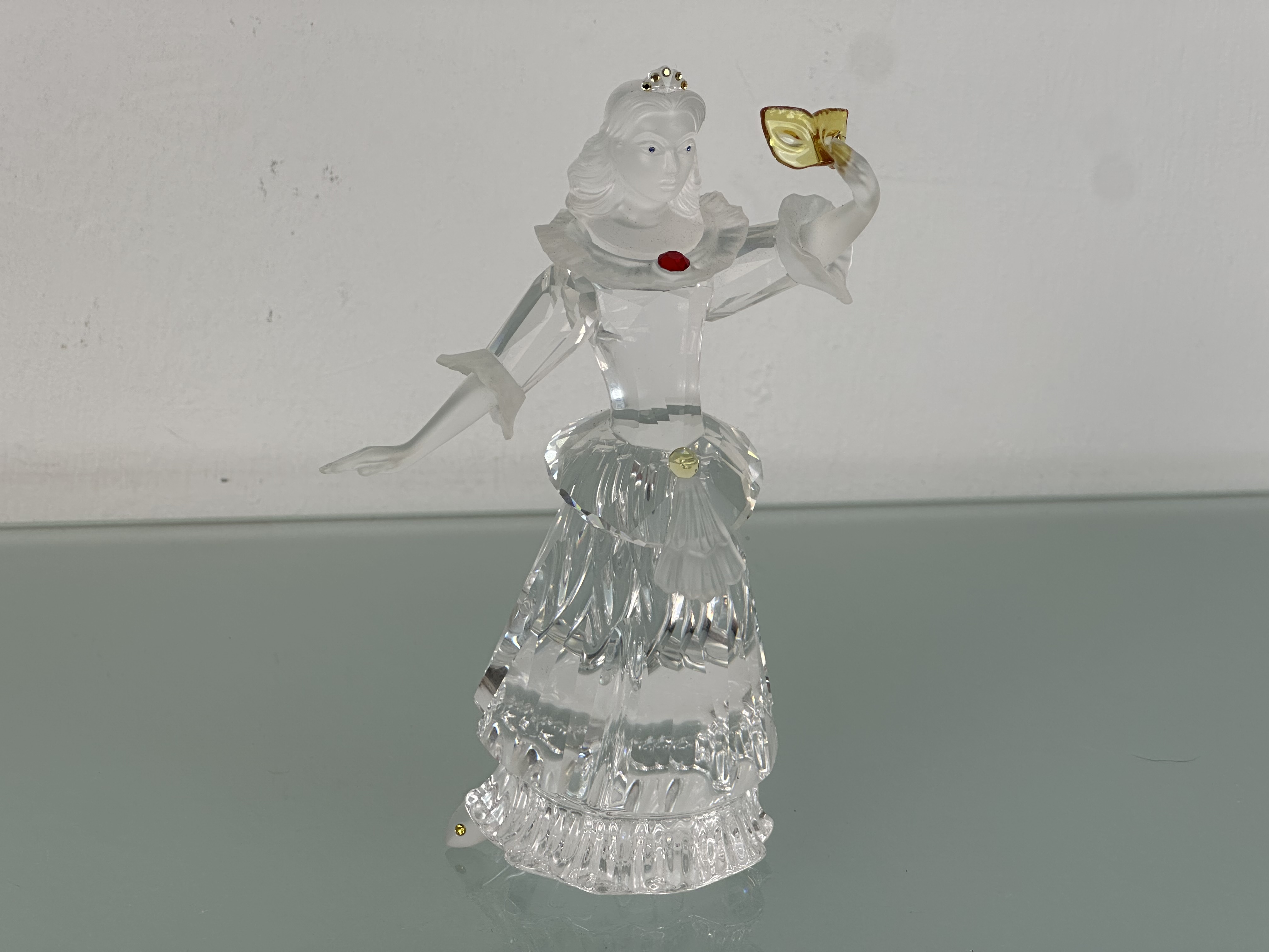 Swarovski Figur 242032 Jahresfigur 2000 Columbine 17 cm. Top Zustand