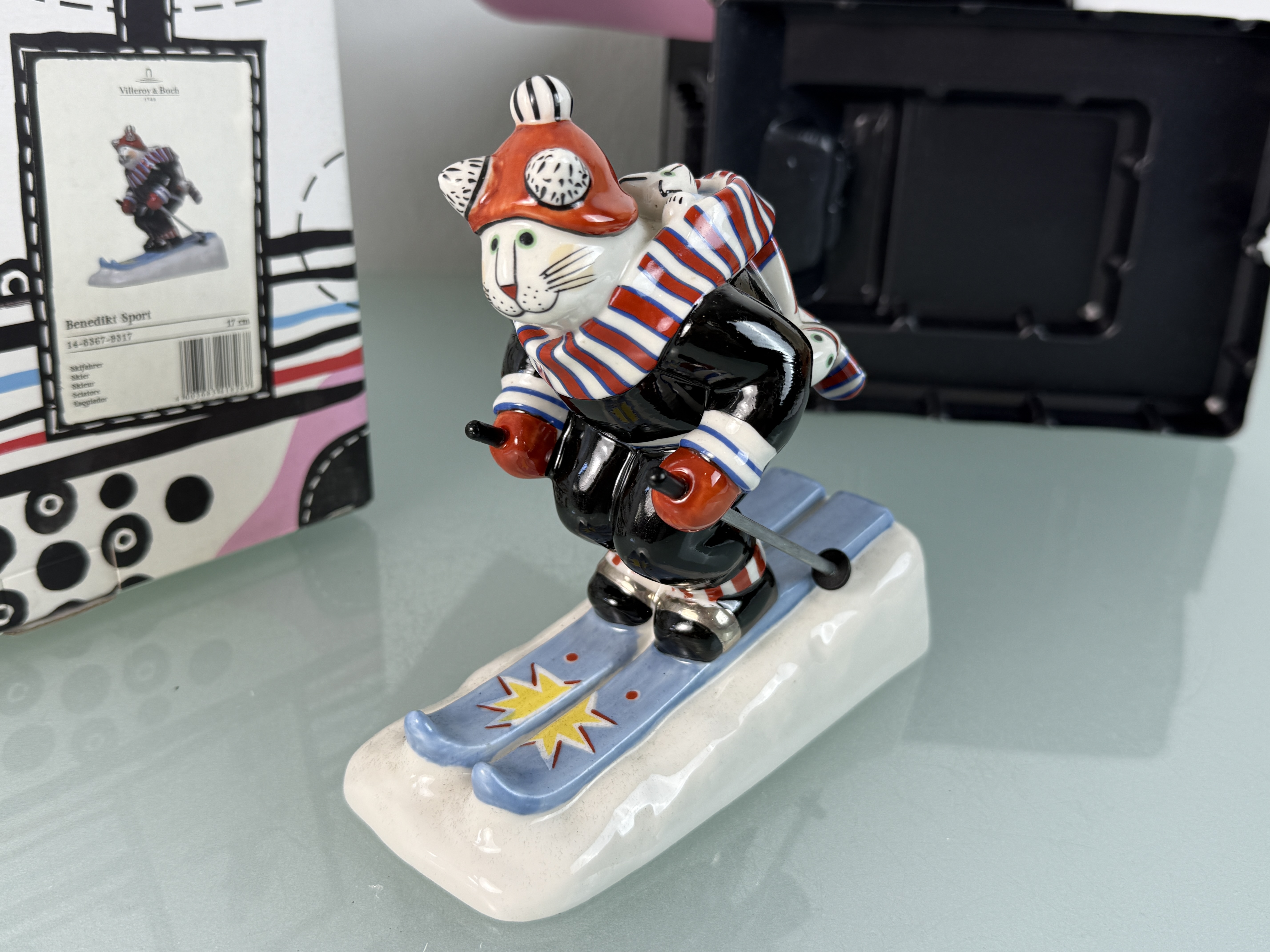 Villeroy und Boch Figur Benedikt Sport 17 cm 1 Wahl - Top Zustand 