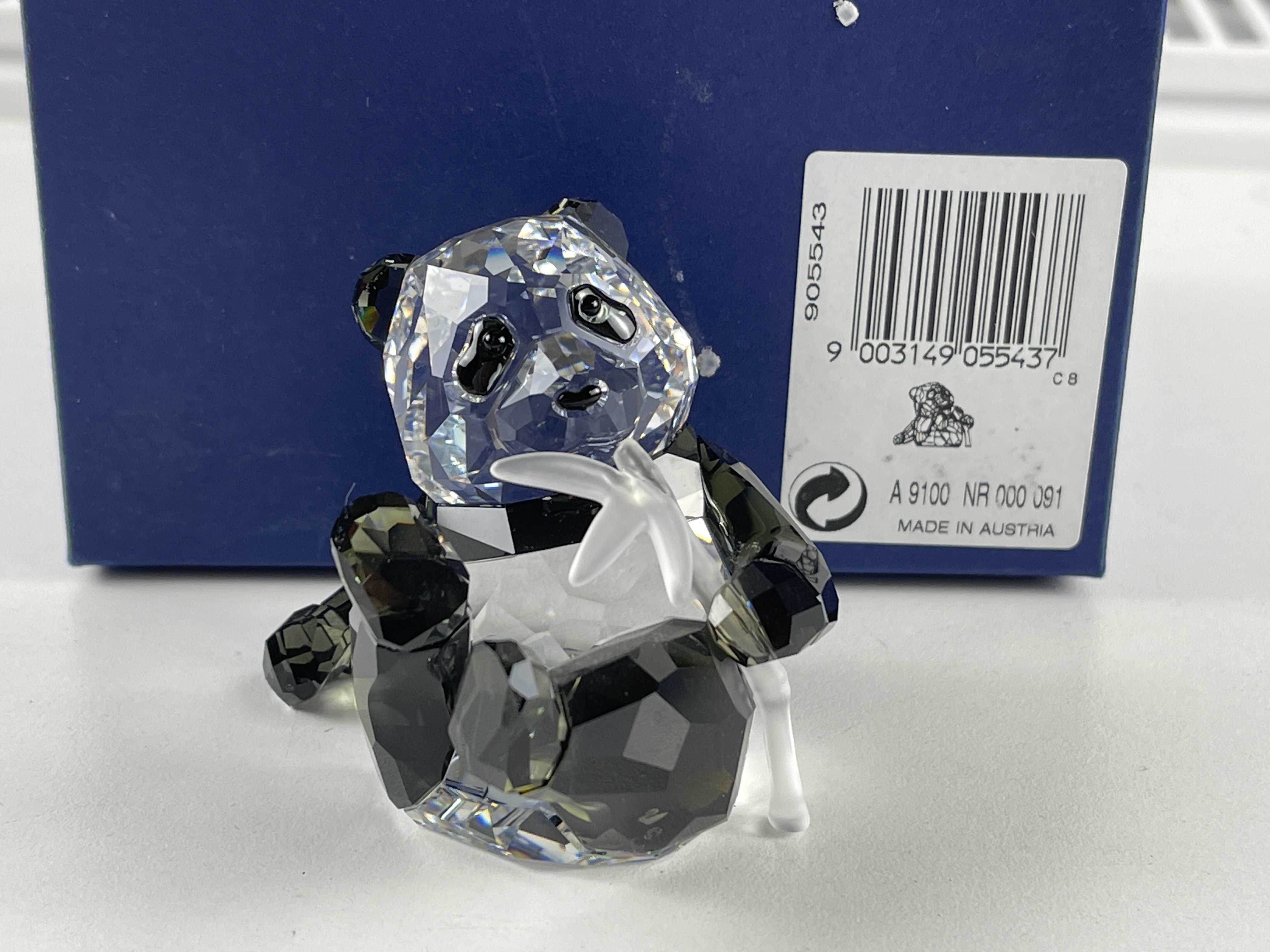  Swarovski Figur 905543 ScS Panda Baby 5 cm. Mit Ovp & Zertifikat. Top Zustand