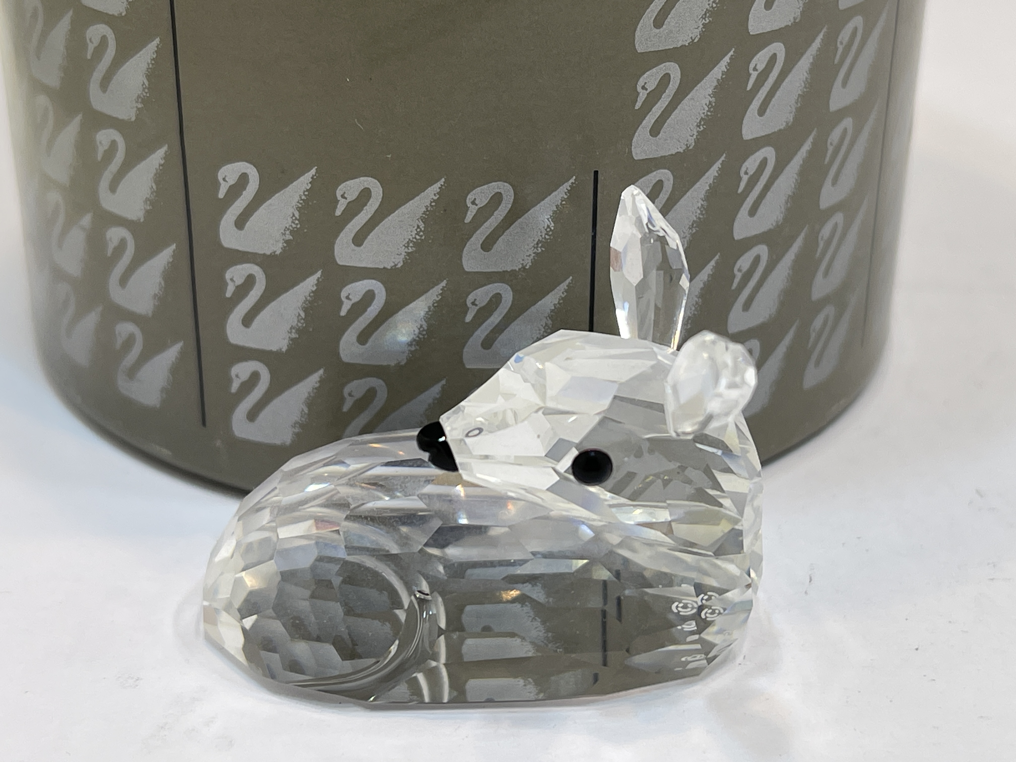 Swarovski Figur Kristall 183271 Rehkitz liegend 4 cm. Ovp & Zertifikat - Top Zustand 