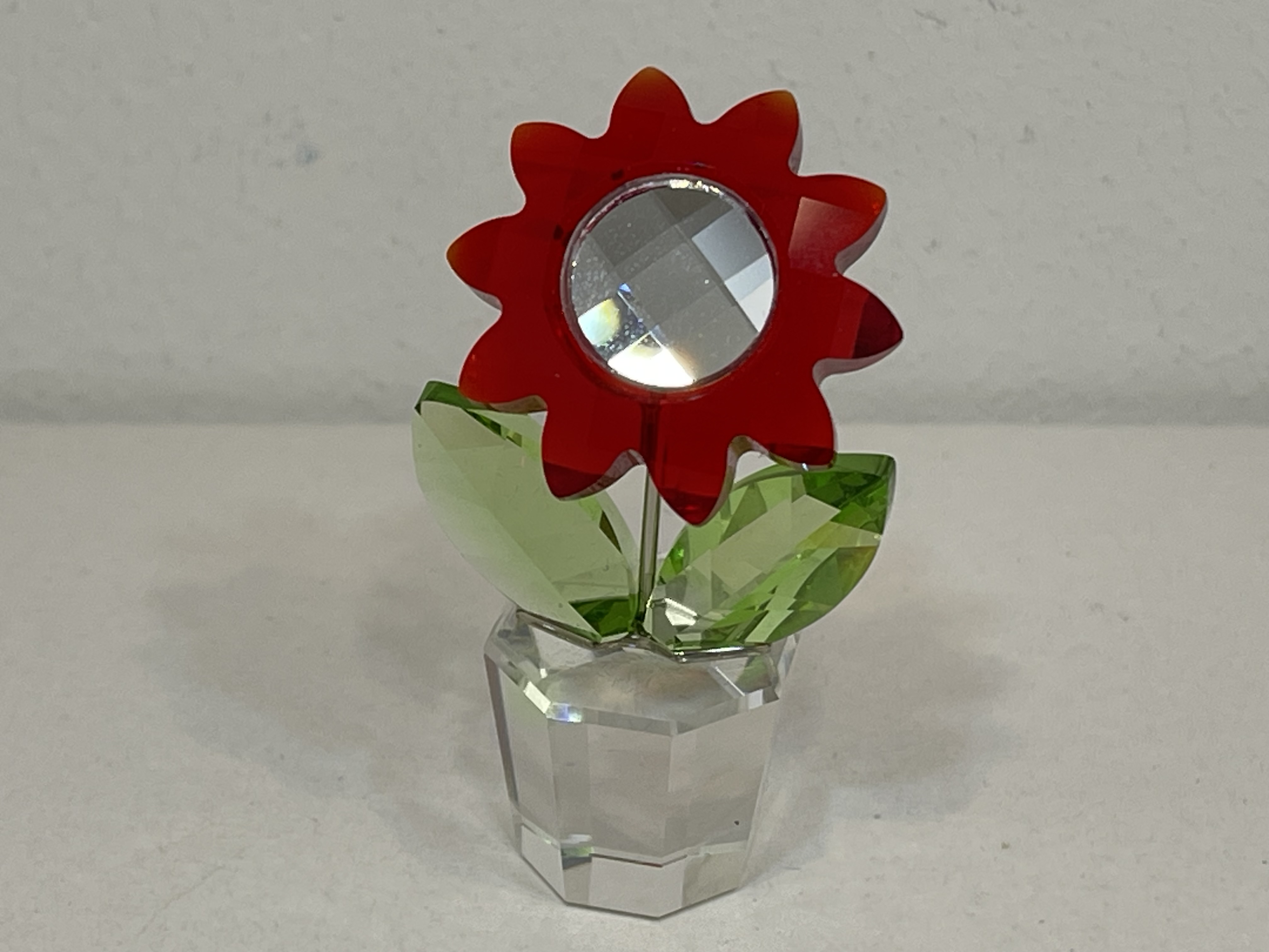  Swarovski Figur 681737  Blumentopf 5 cm. Top Zustand