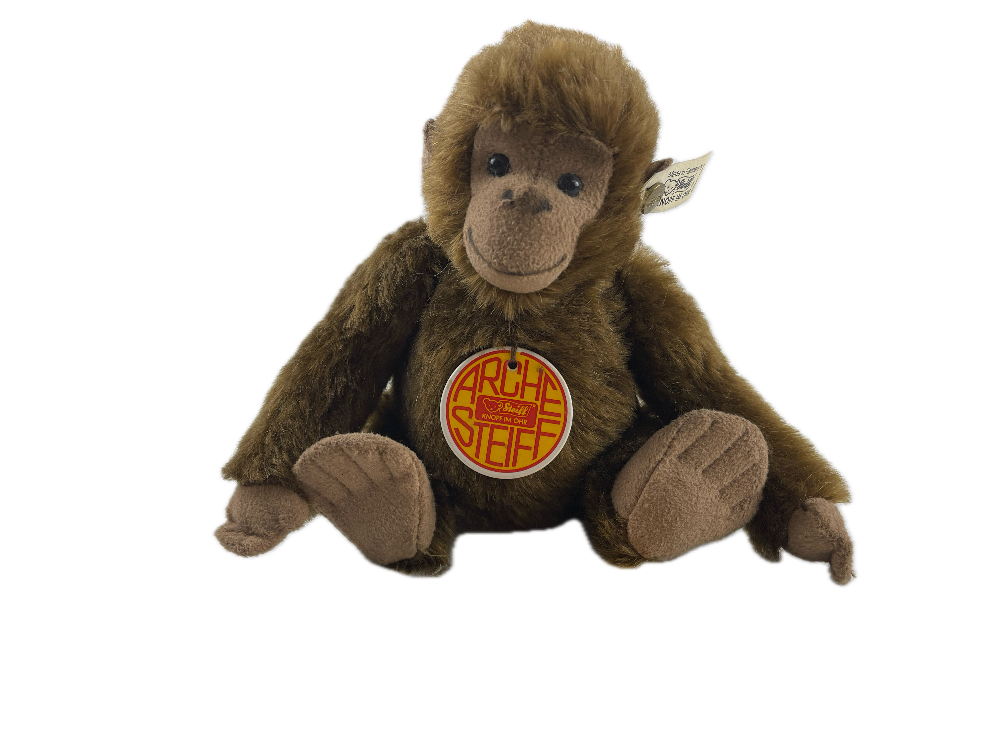 Steiff Tier 038464 Arche Noah Gorilla 18 cm. - Top Zustand  