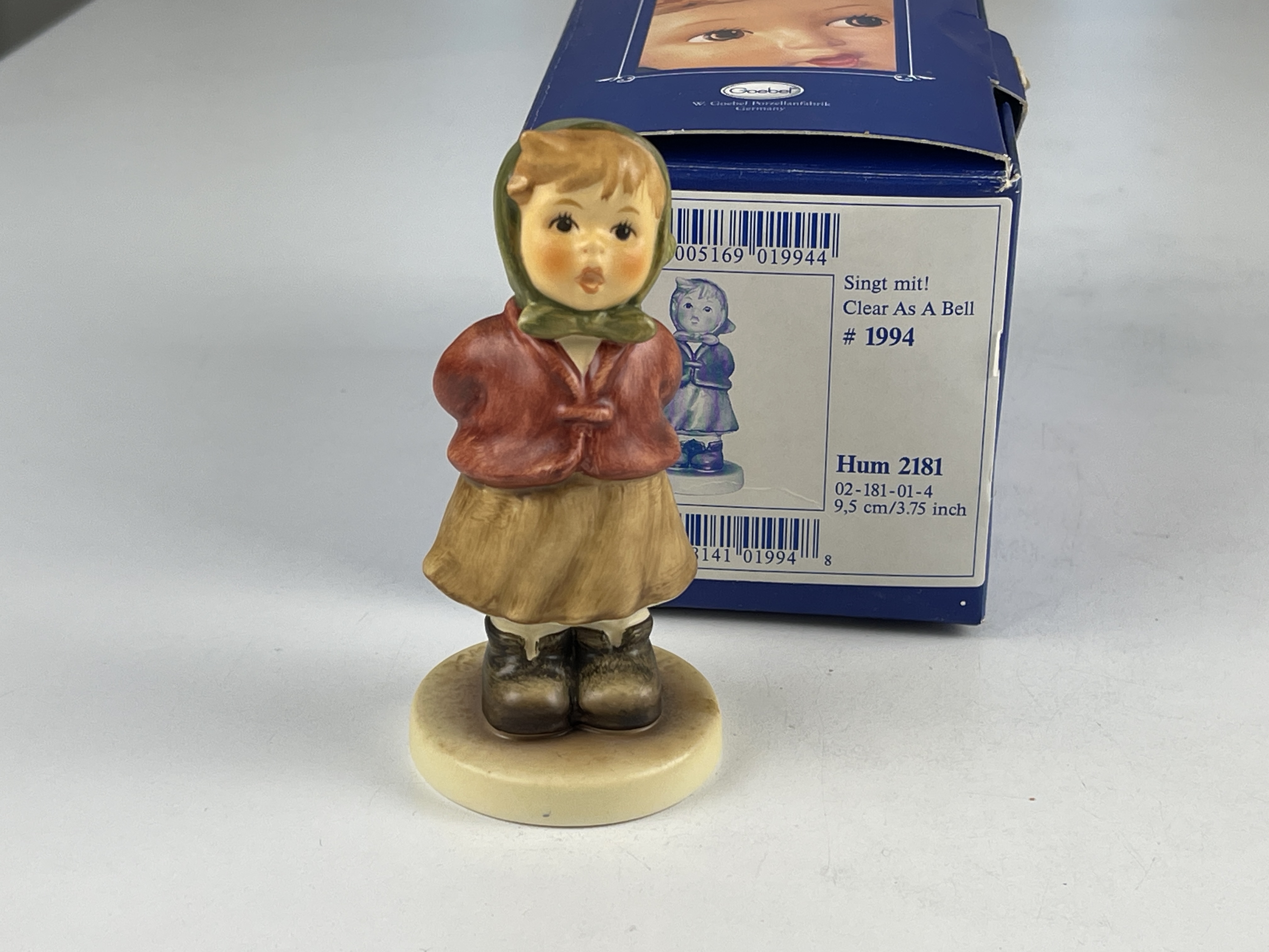 Hummel Figur 2181 Singt mit 10 cm. 1 Wahl - Zustand siehe Fotos OVP