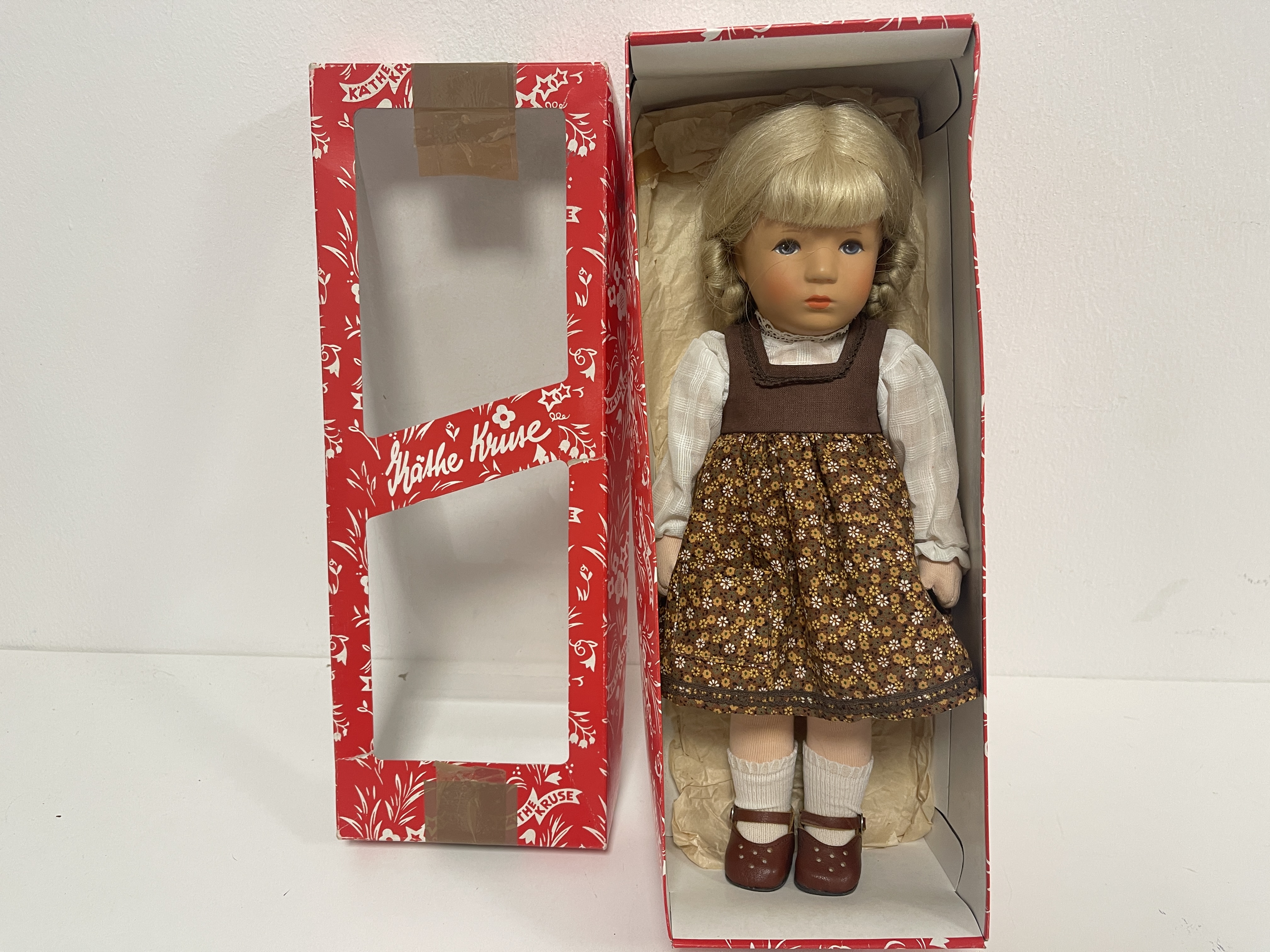 Käthe Kruse Puppe 37 cm. - Top Zustand 