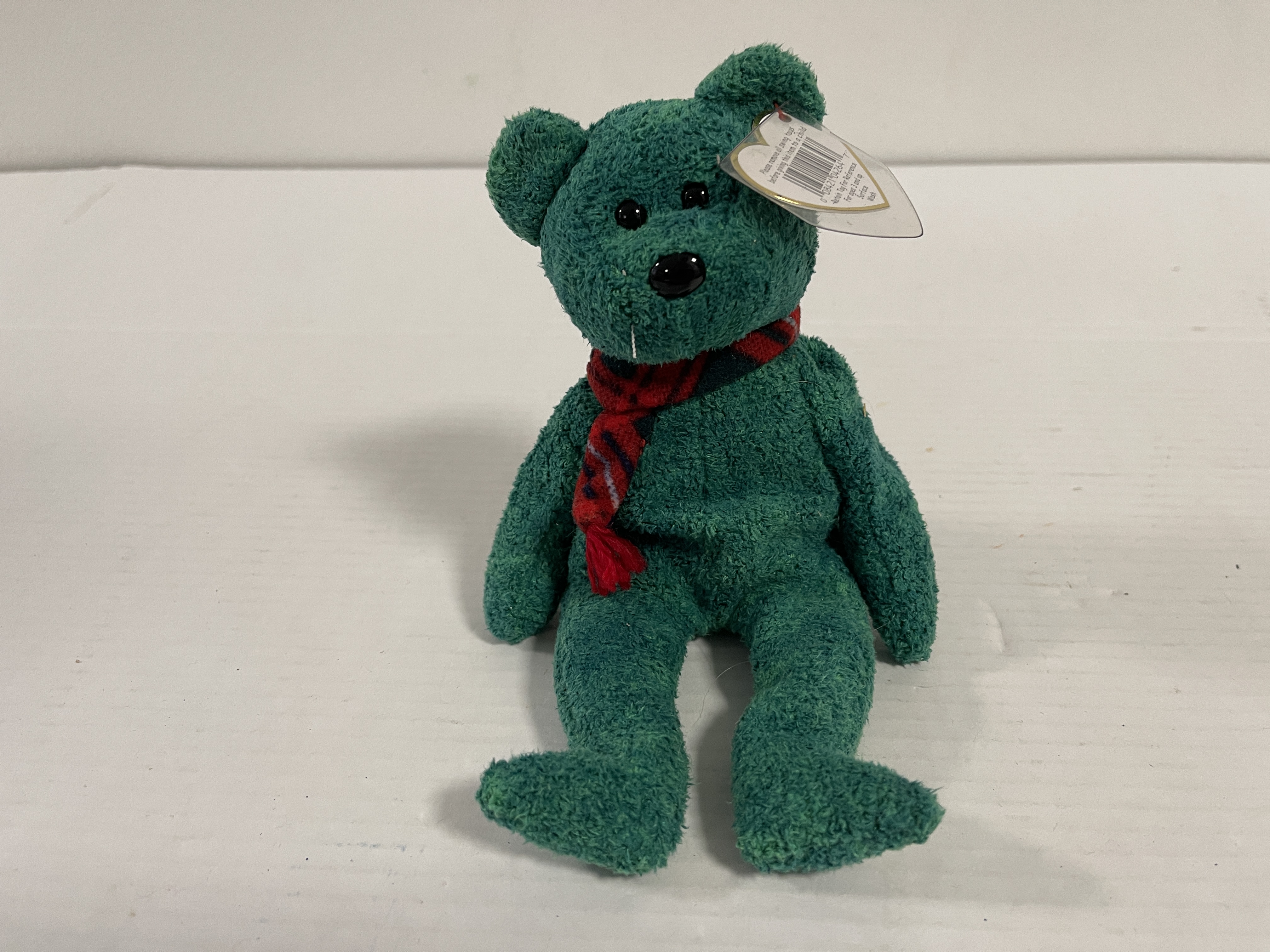 Sammler Stofftier Beanie Babies - Teddybär - 20 cm. Top Zustand 
