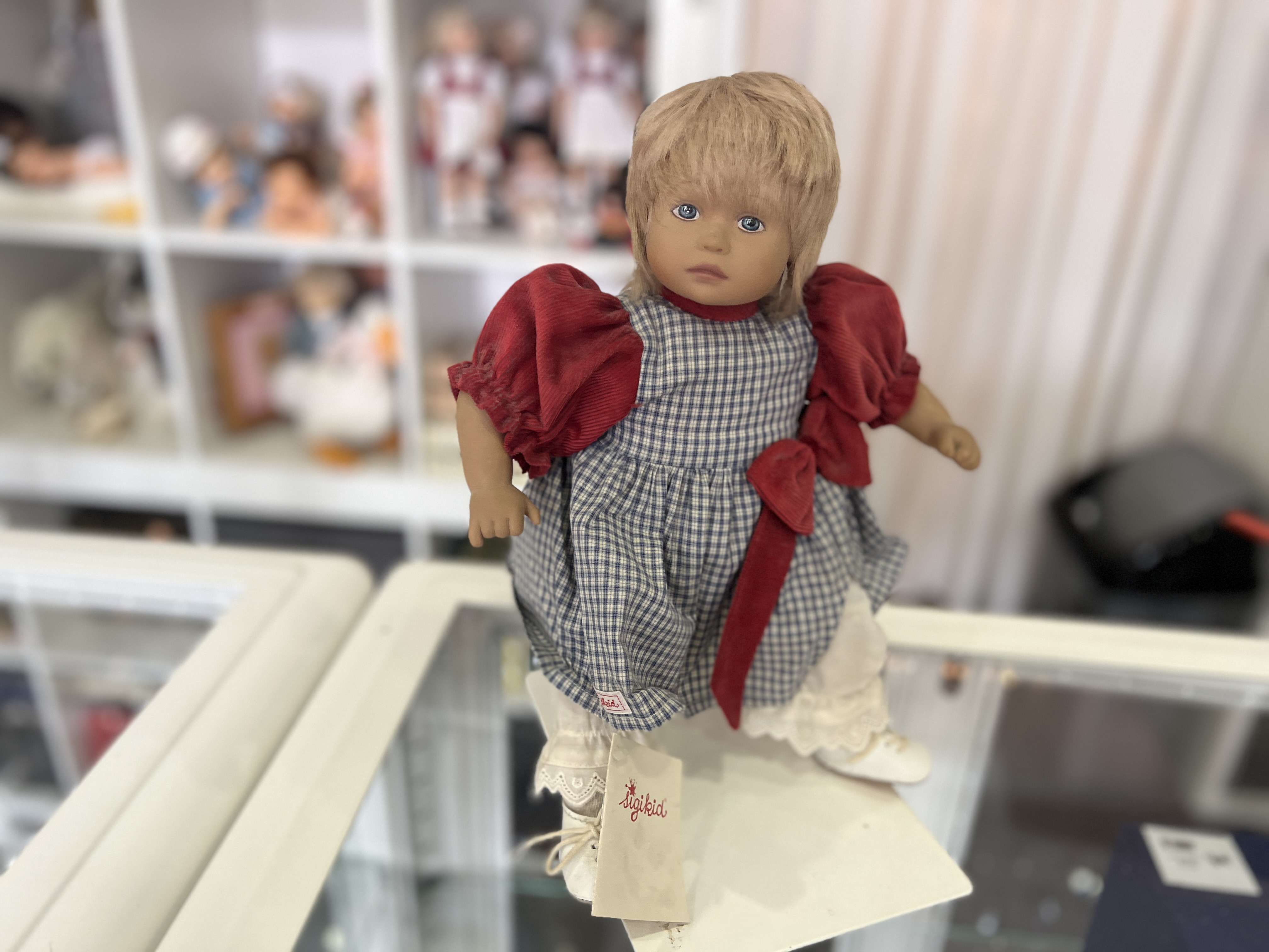 Sigikid Künstlerpuppe Vinyl Puppe 36 ... SW37418