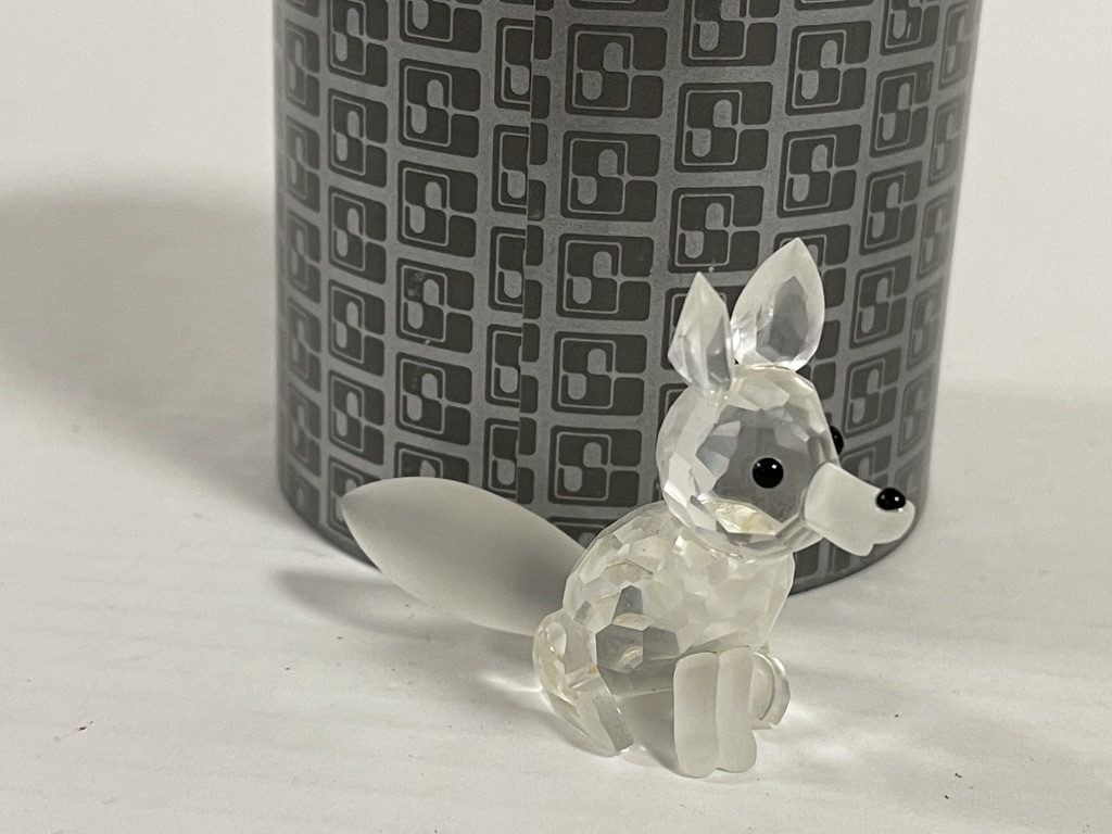  Swarovski Figur 013837 Großer Fuchs 7,5 cm. Ovp & Zertifikat. Top Zustand 