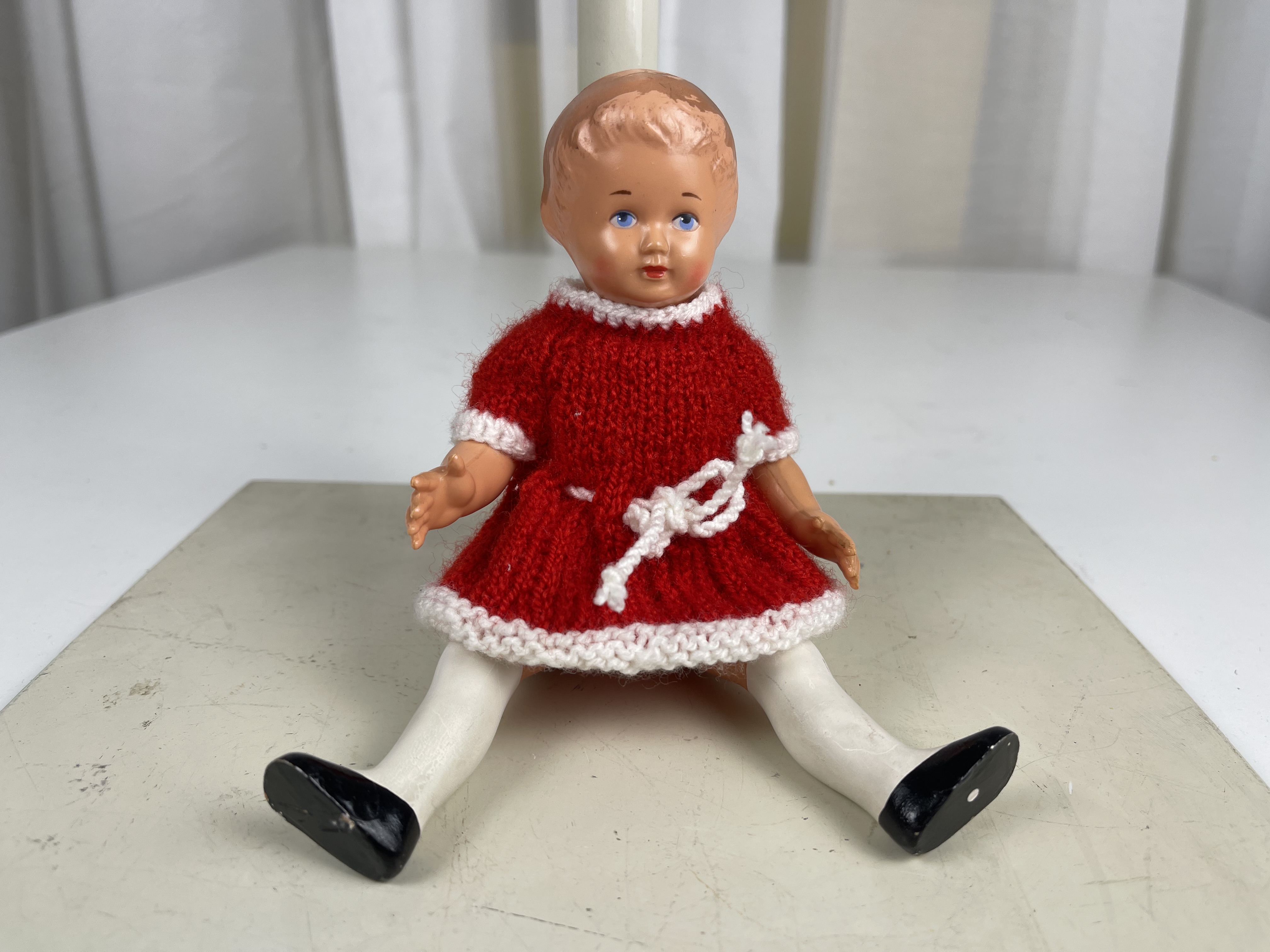 Schildkröt-Puppe Schildkrötpuppe Puppe 19 cm. Zustand siehe Fotos  