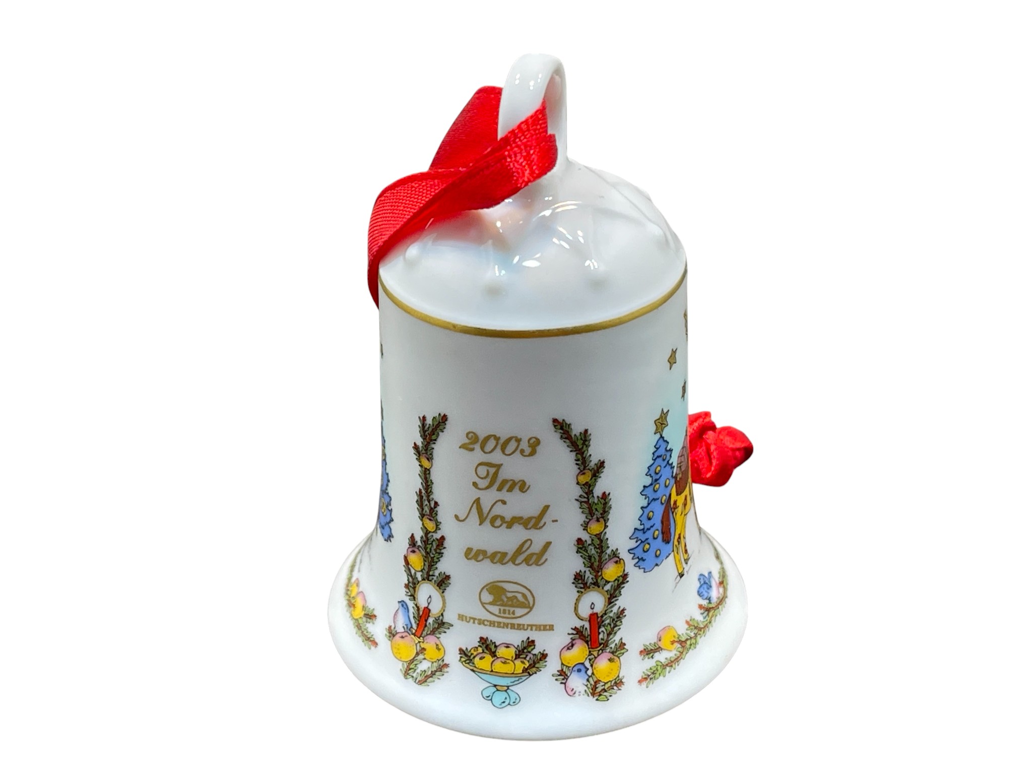  Hutschenreuther 2003 Weihnachtsglocke  7 cm. Top Zustannd.  