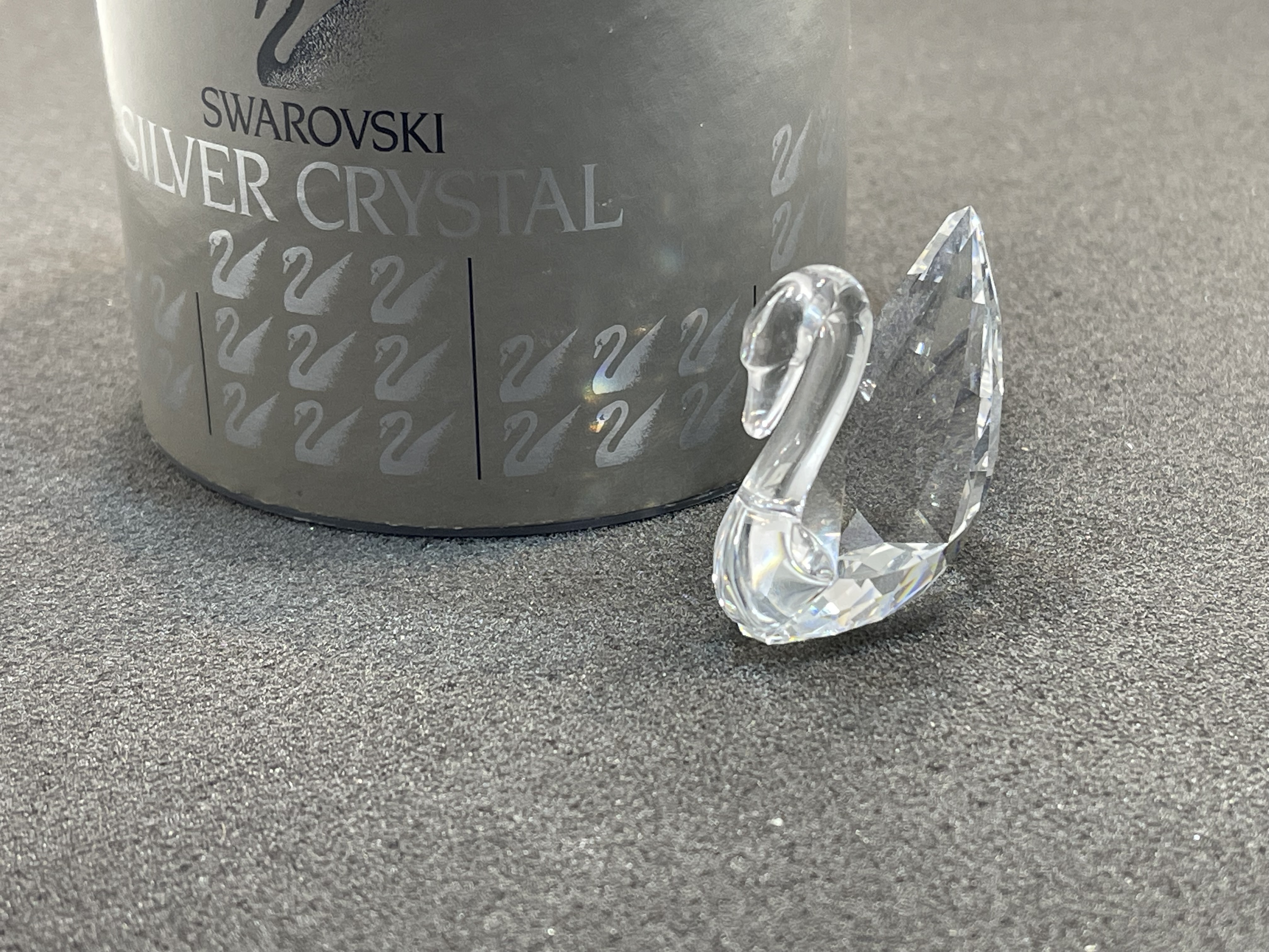 Swarovski Figur Schwan 3 cm. Ovp & Zertifikat. Top Zustand. 