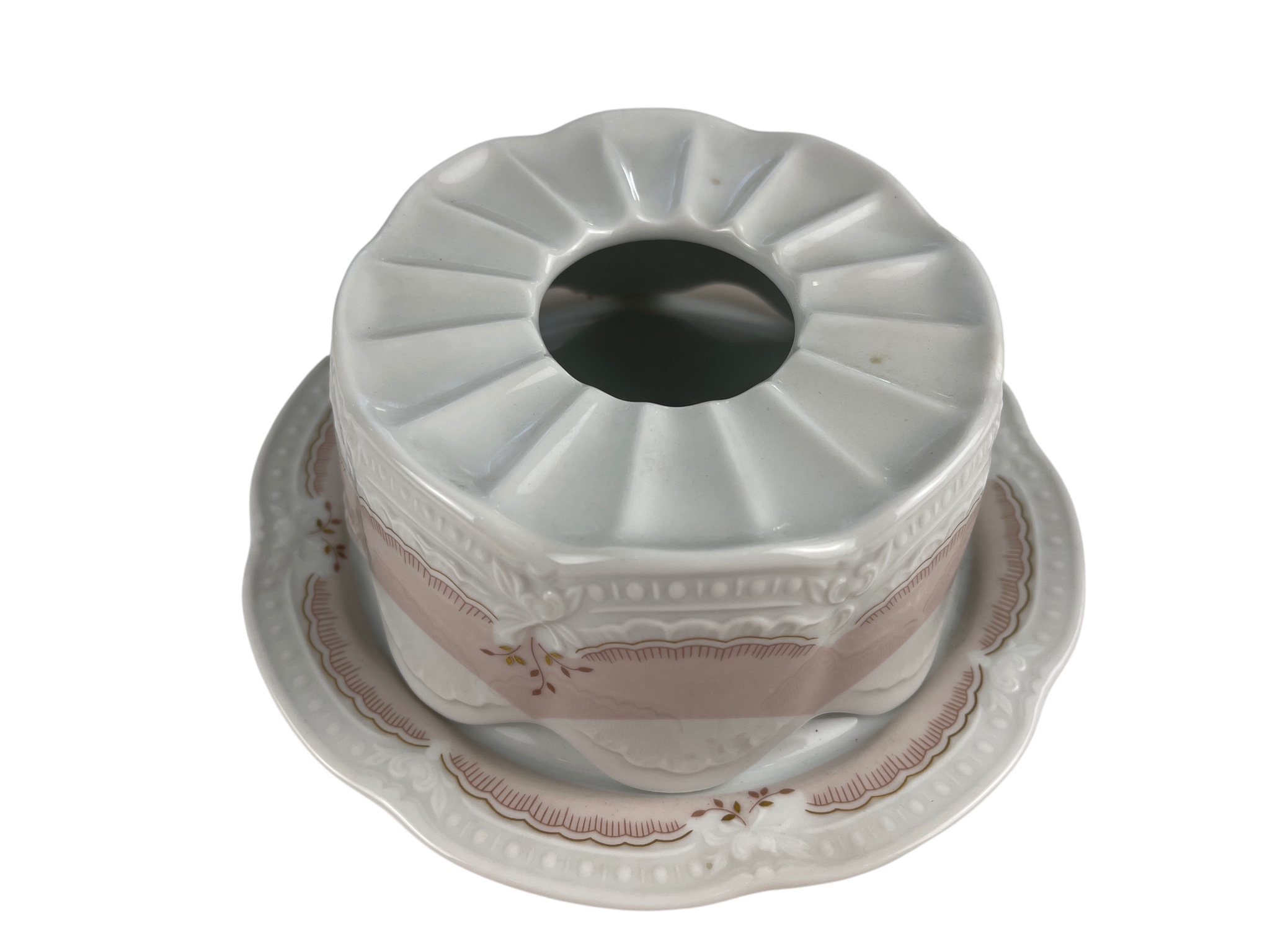  Hutschenreuther Porzellan Stövchen 2 Teilig 17 x 7 cm. Top Zustand.    
