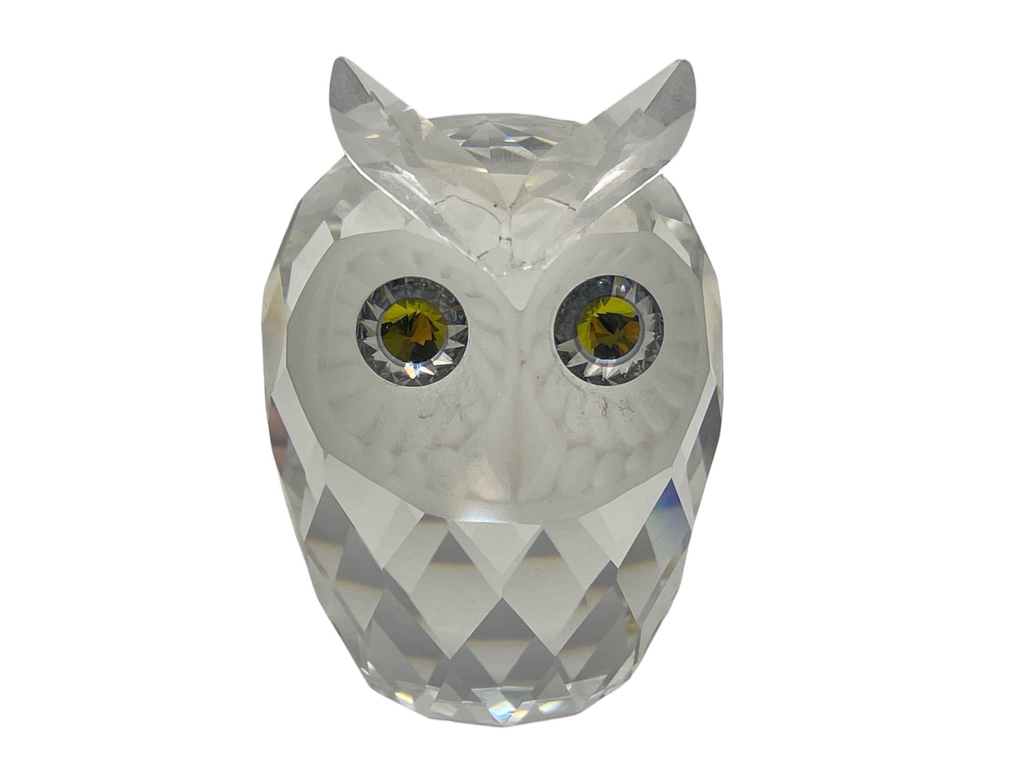 Swarovski Figur 010022 Große Eule 7 cm. Top Zustand