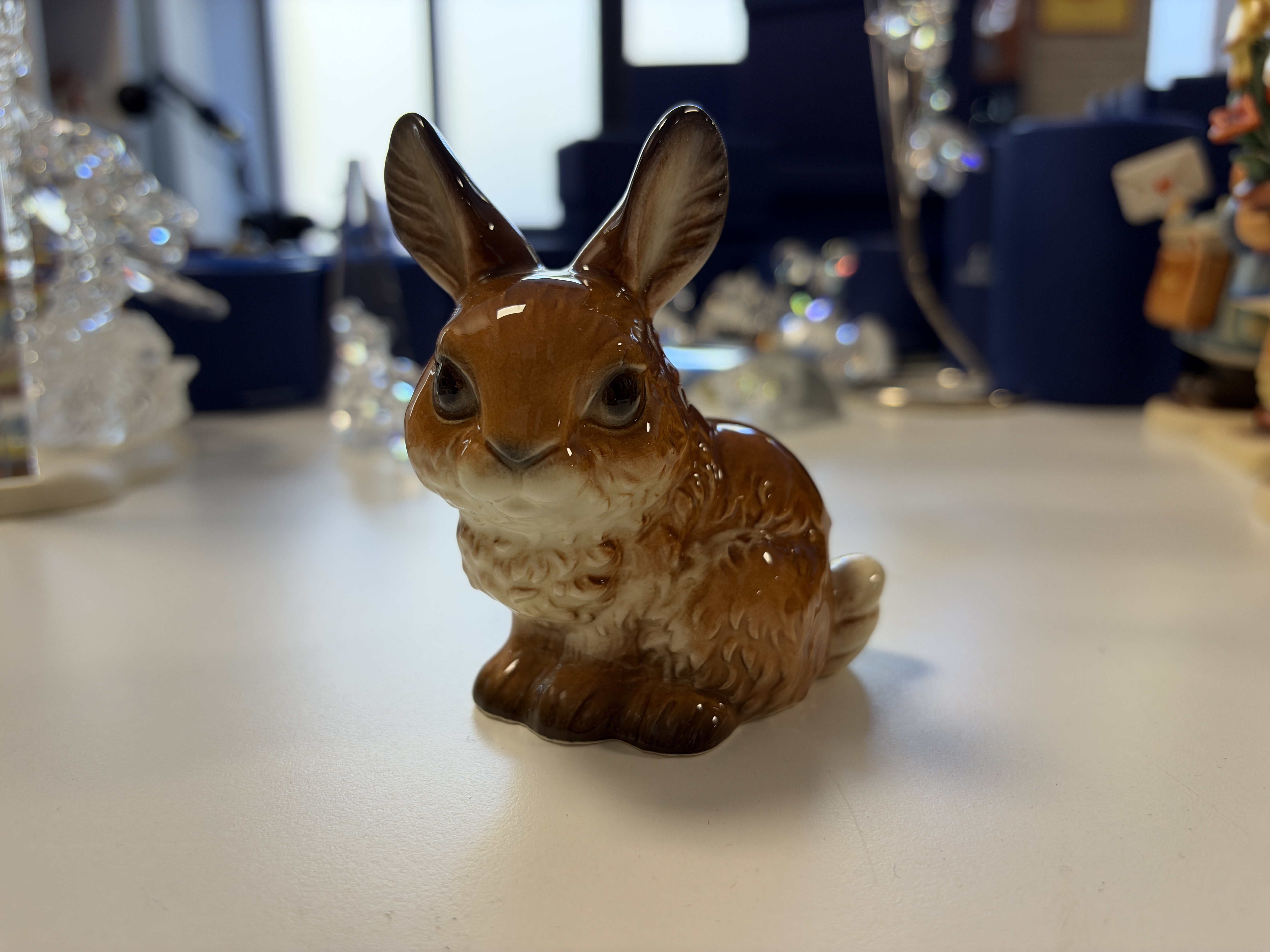 Goebel Hase Figur Porzellan Ostern 9 cm. Top Zustand  