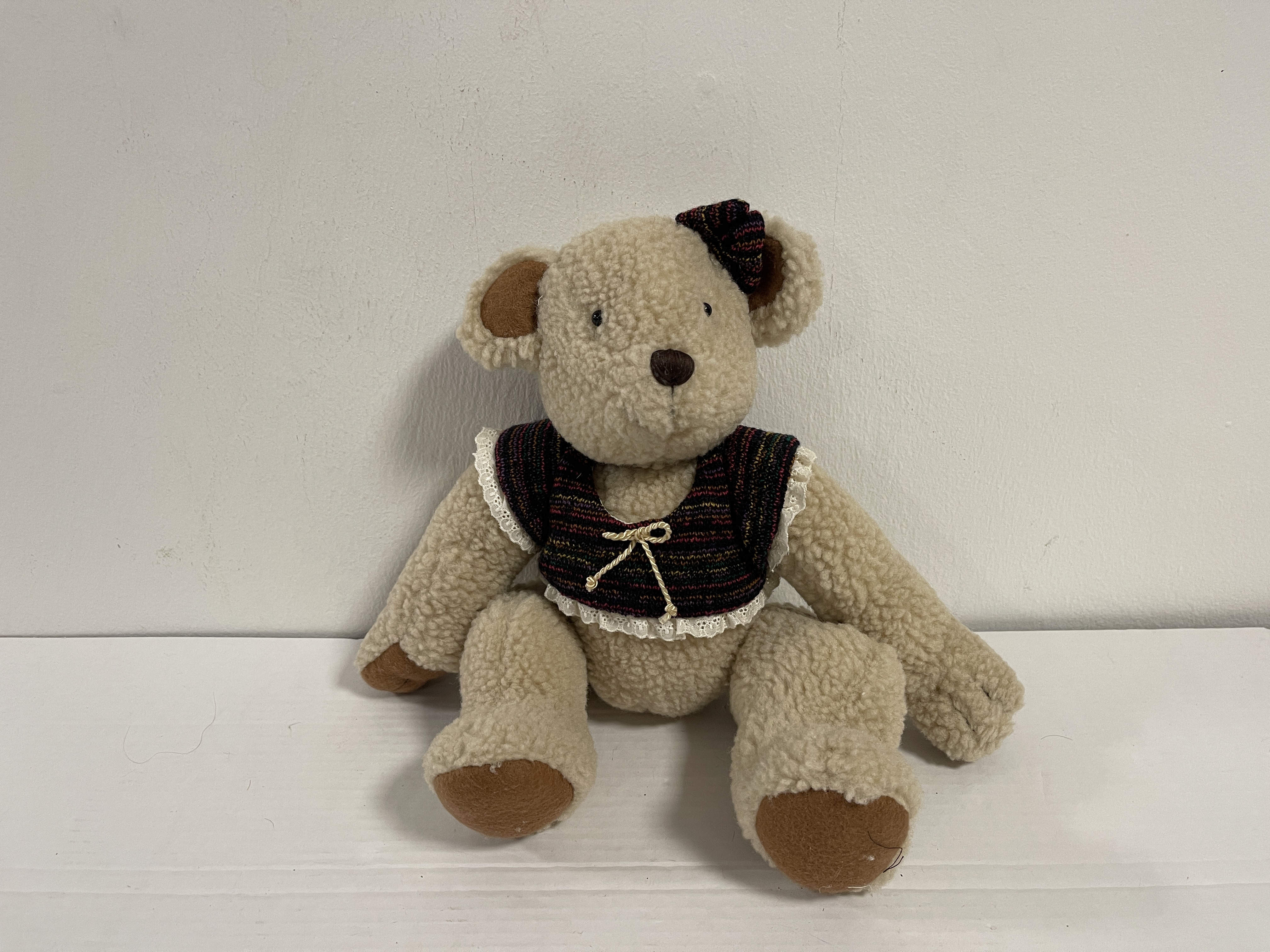 Sammler Stofftier Teddybär 34 cm. Top Zustand  