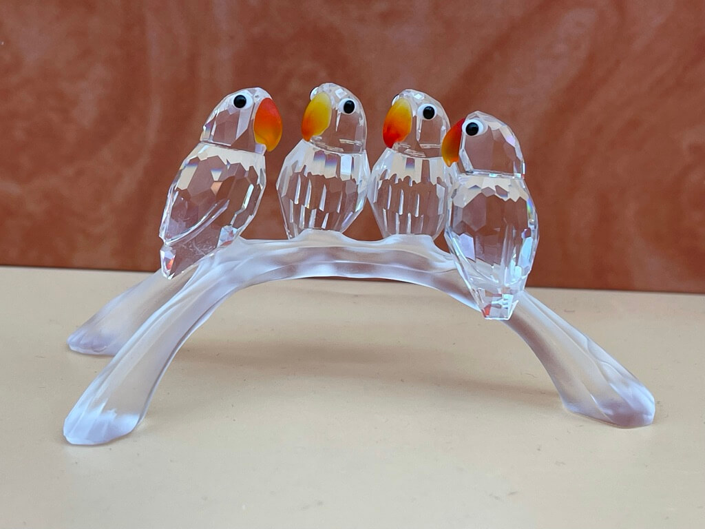 Swarovski Figur 199123 Lovebirds 10,5 cm. Top Zustand