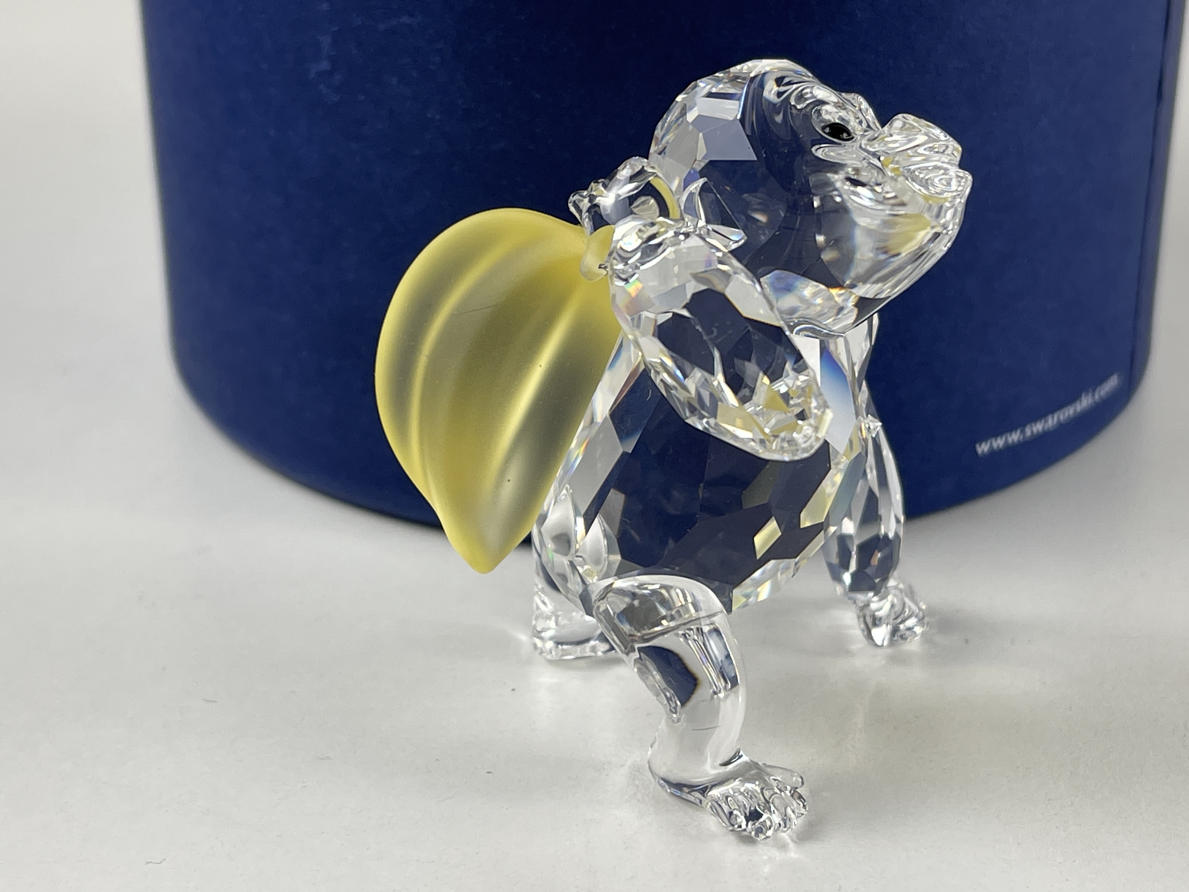 Swarovski Figur 273394 Gorilla mit Bananen 6,5 cm. Top Zustand  
