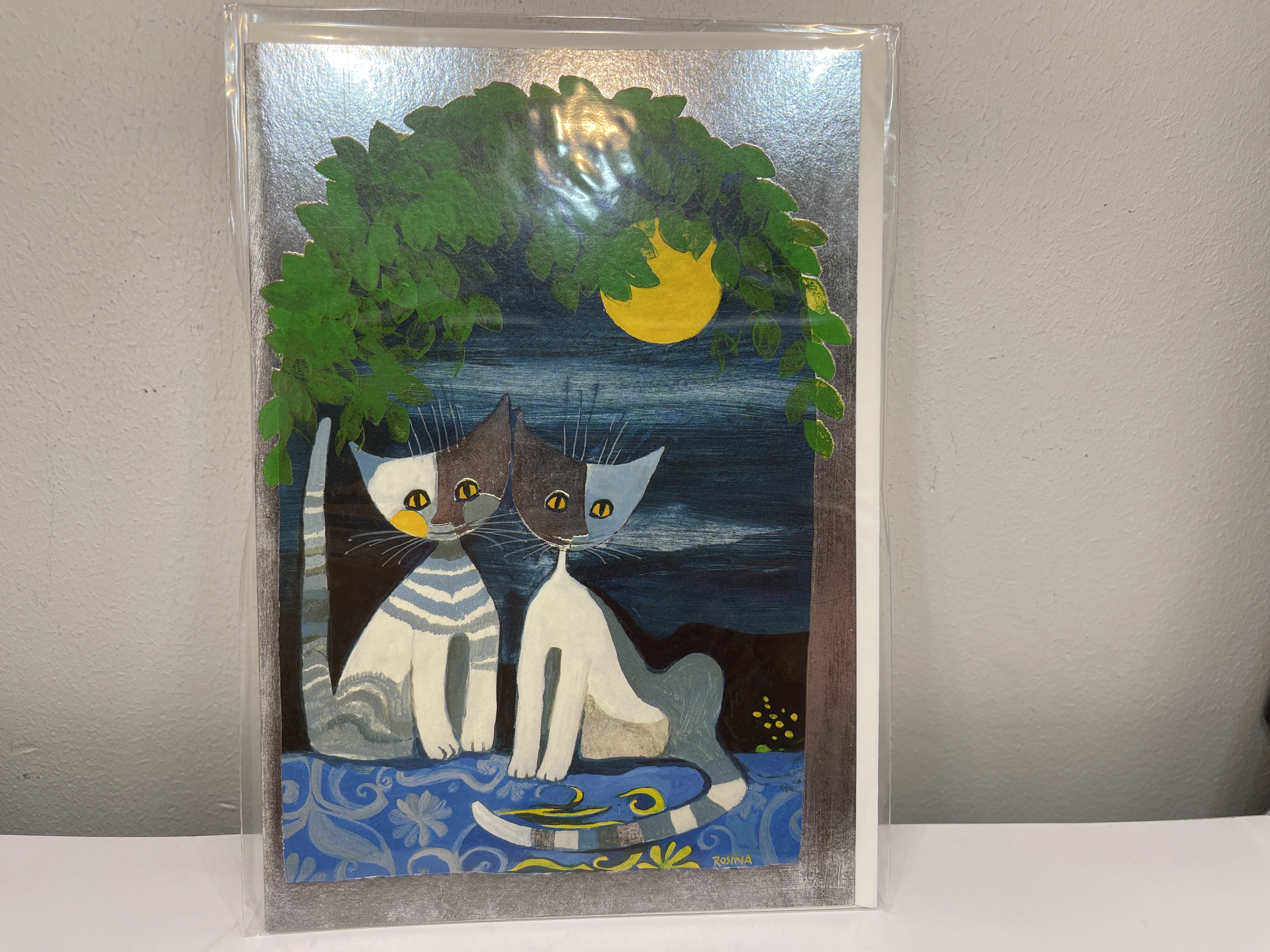 Rosina Wachtmeister 66-987-19-9 Grußkarten Set 5 Stück je 17,5 cm - Unbenutzt