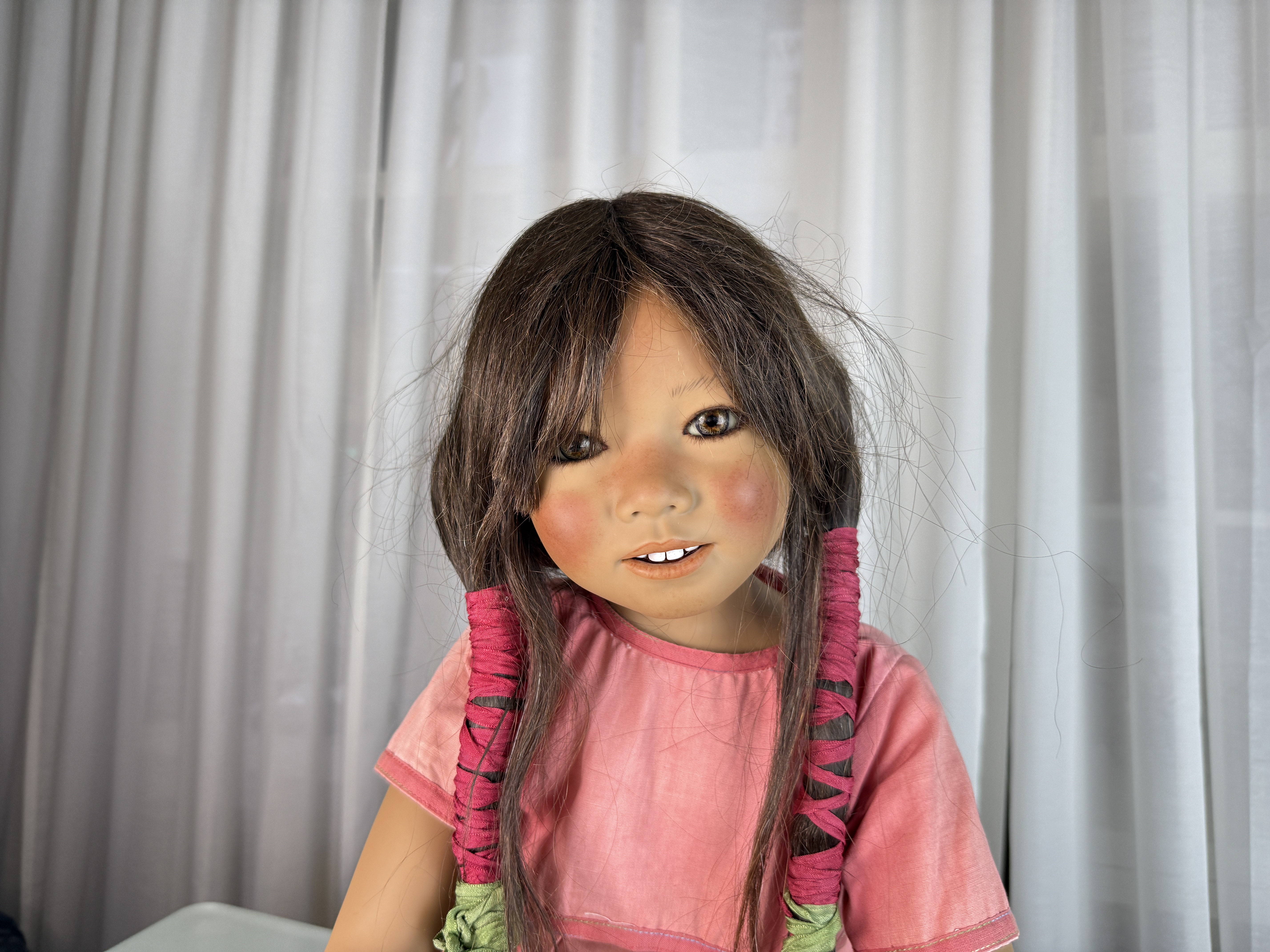 Annette Himstedt Puppe 89 cm. Top Zustand.  