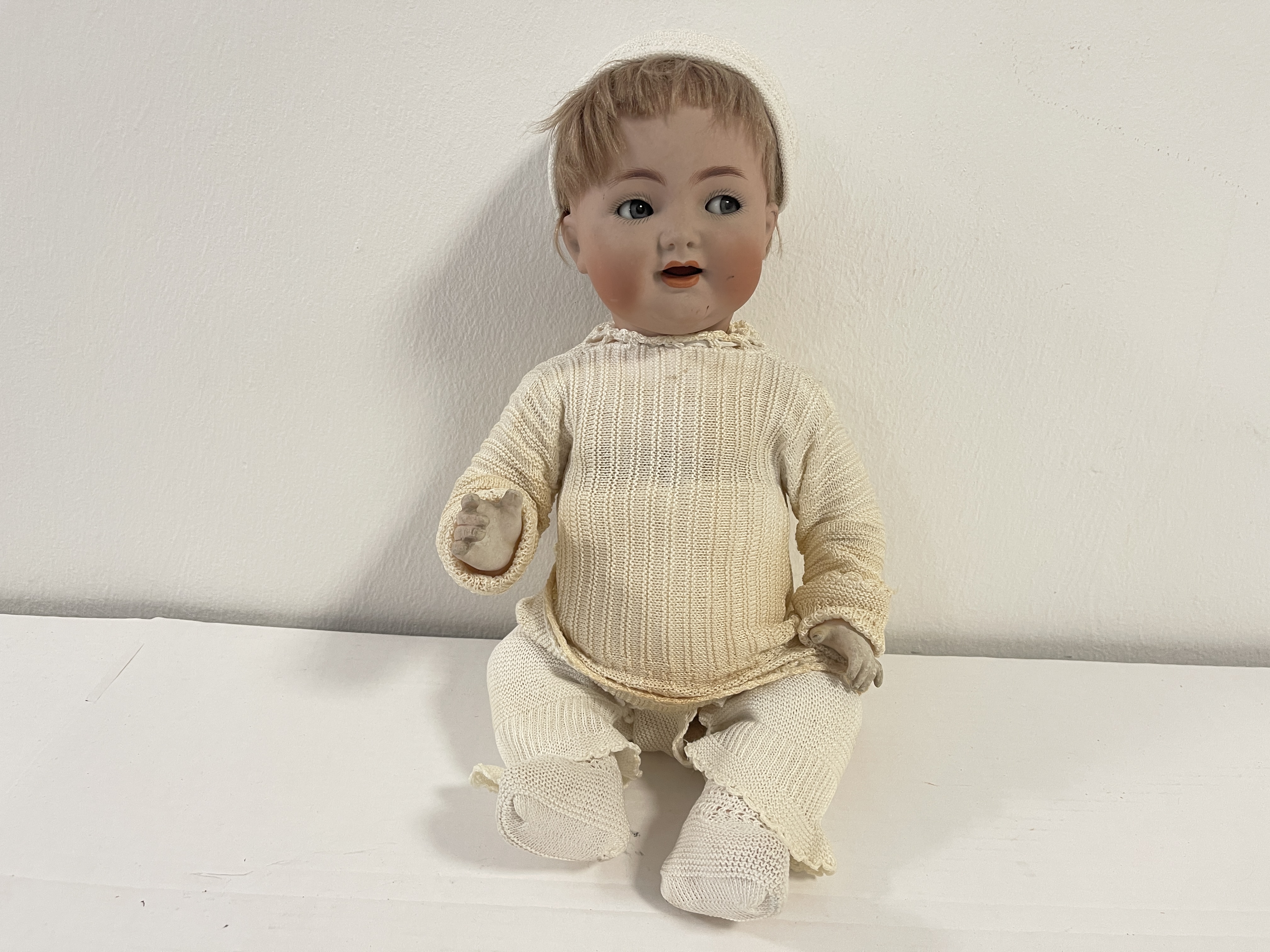 Künstlerpuppe Simon Halbig Puppe 39 cm. Zustand Siehe Fotos 