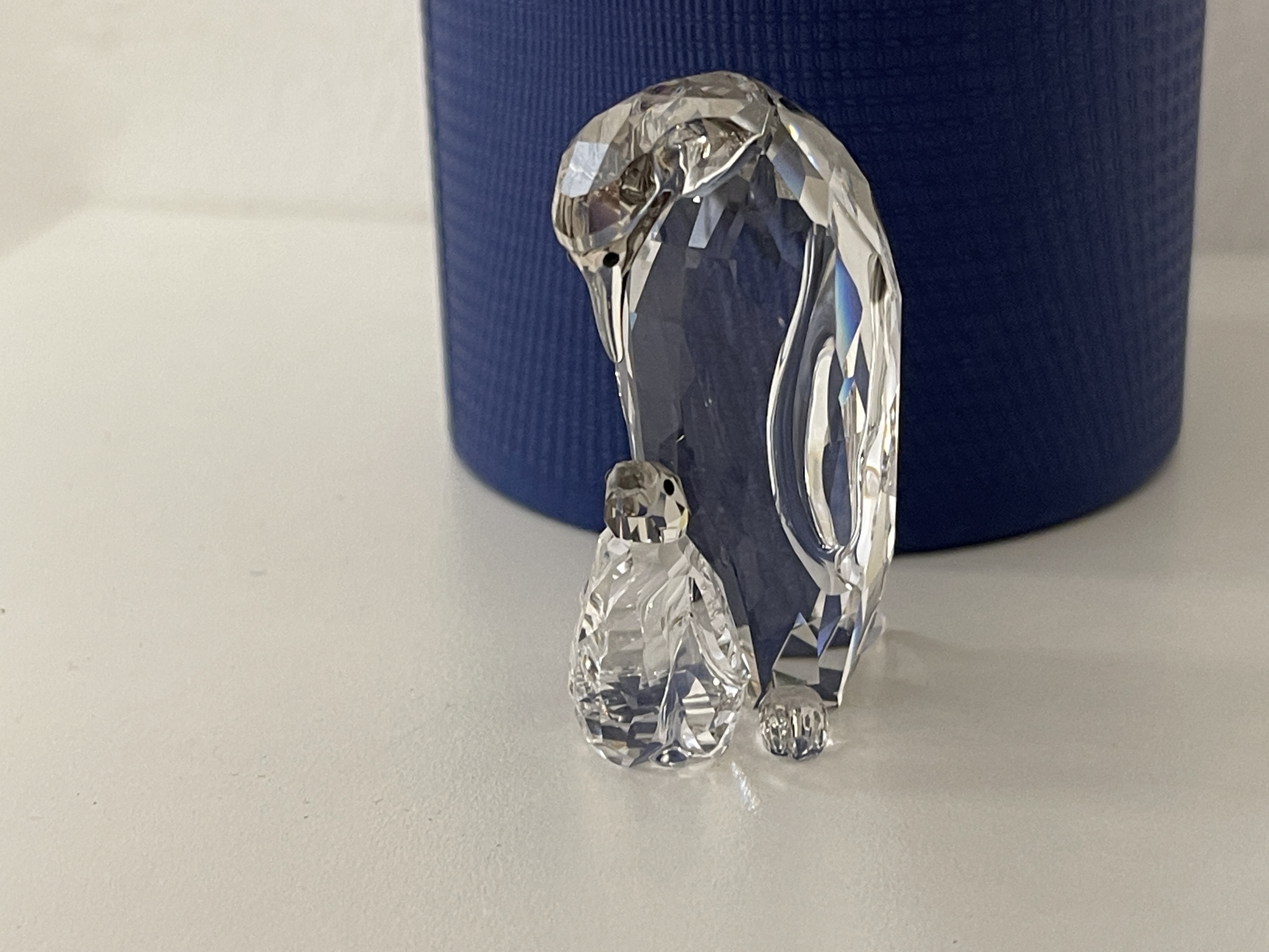 Swarovski Figur 5043728 Pinguin Mutter mit Baby 5,6 cm. Ovp & Zertifikat 
