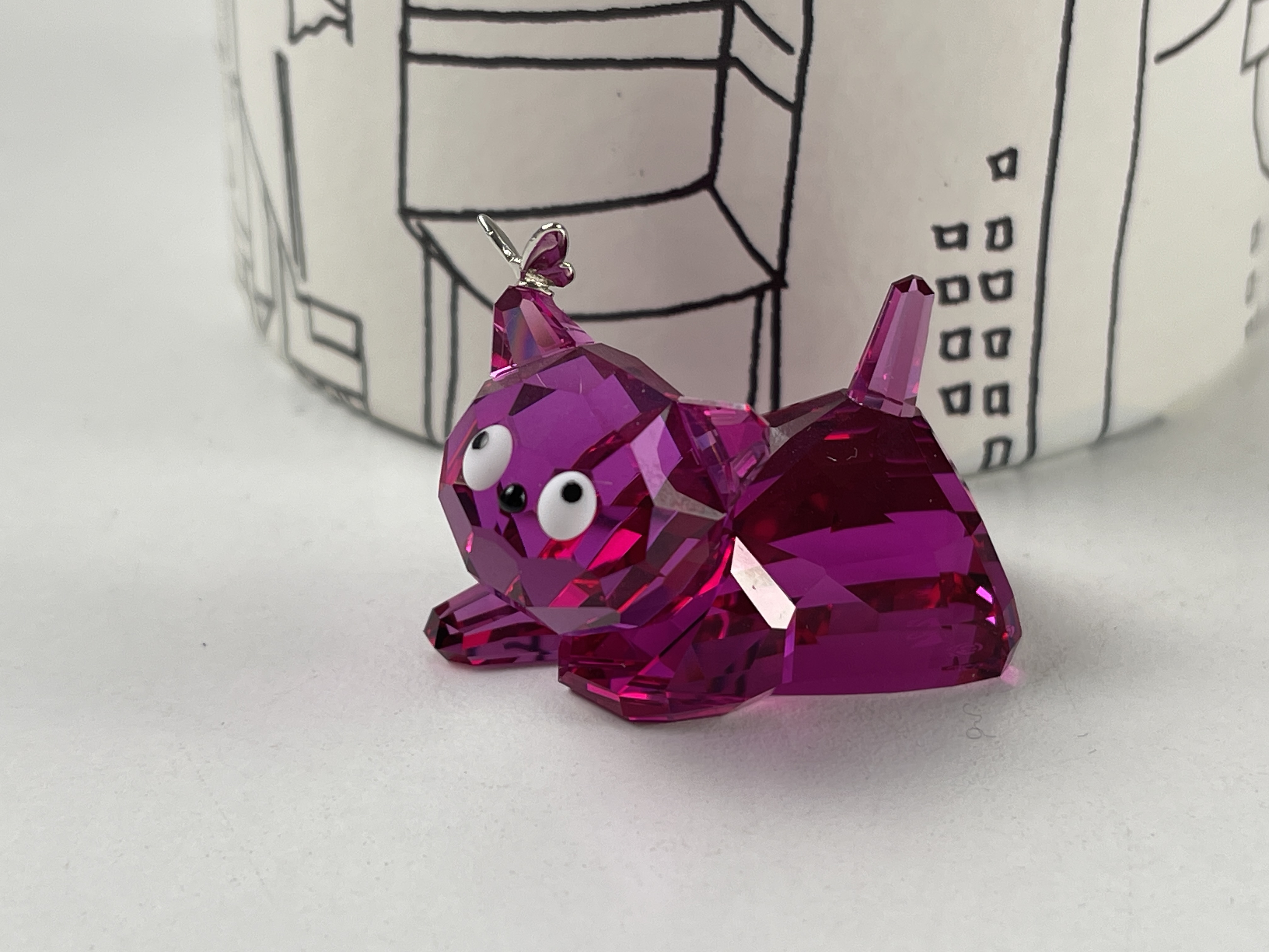  Swarovski Figur 995045 Katze Emily 3 cm. Ovp + Zertifikat + Top Zustand 