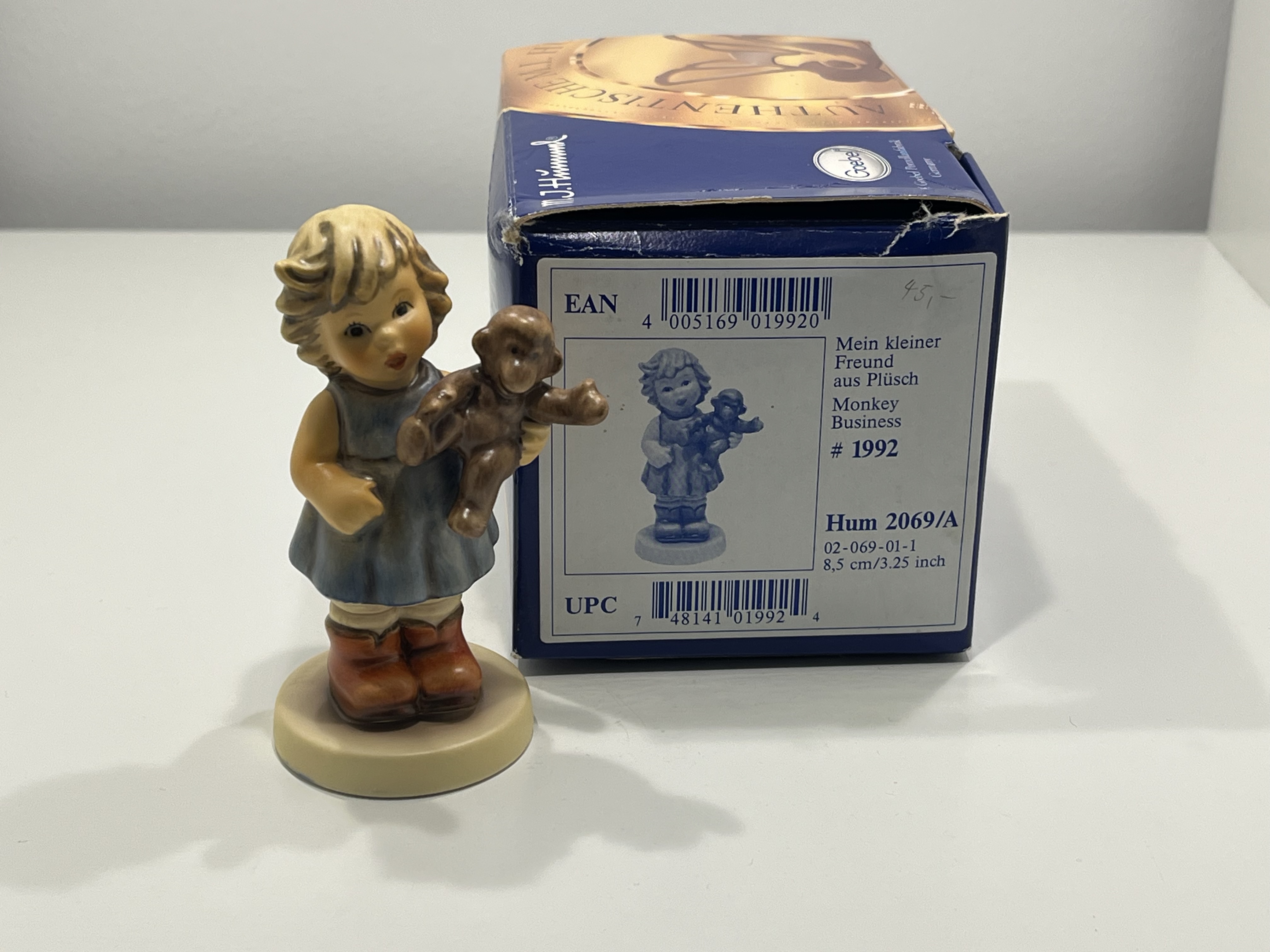 Hummel Figur 2069/A Mein kleiner Freund aus Plüsch 9 cm. 1 Wahl. Top Zustand.  
