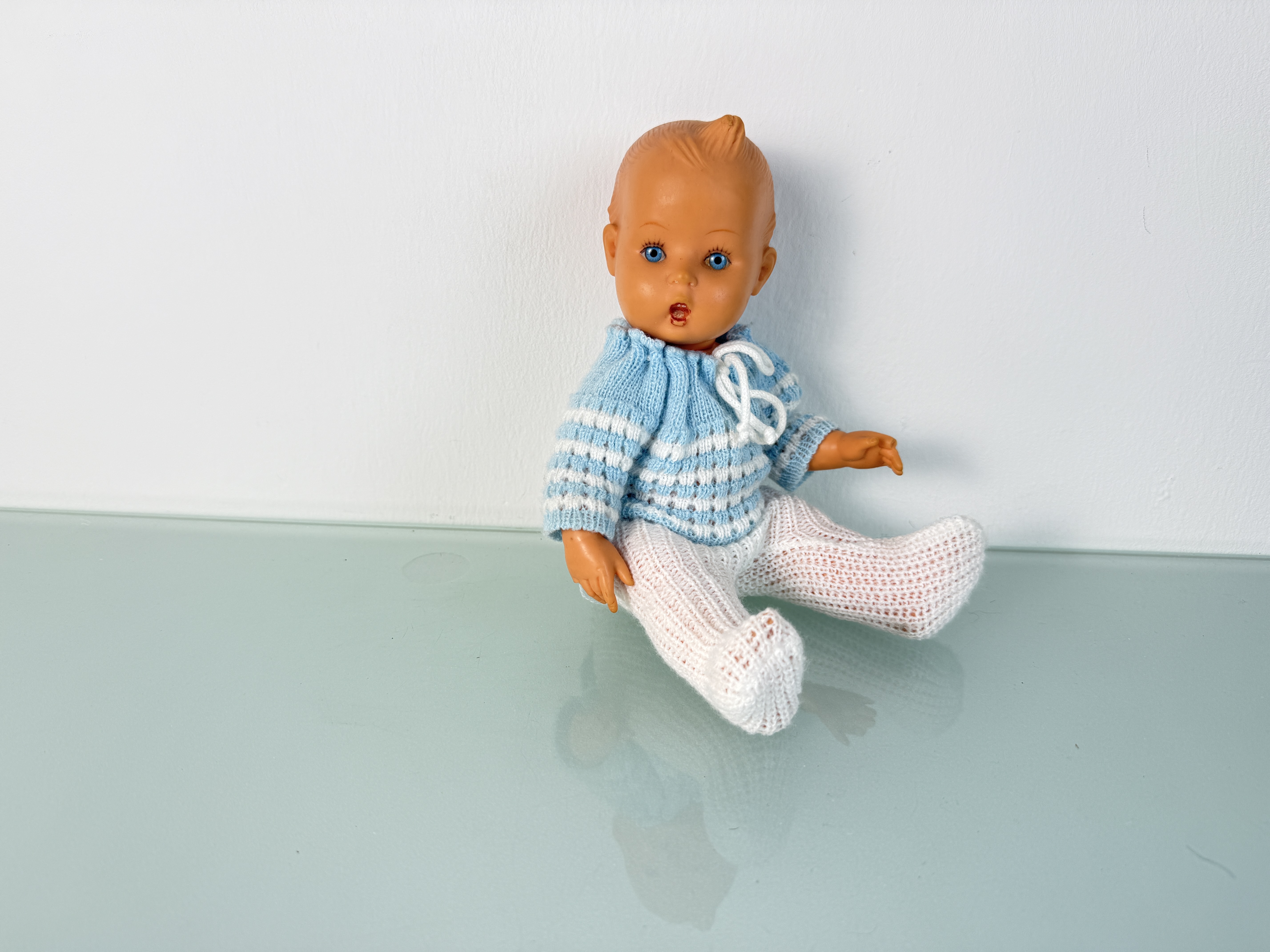 Künstlerpuppe Sammler Vinyl Goebel Puppe 24 cm. Top Zustand 
