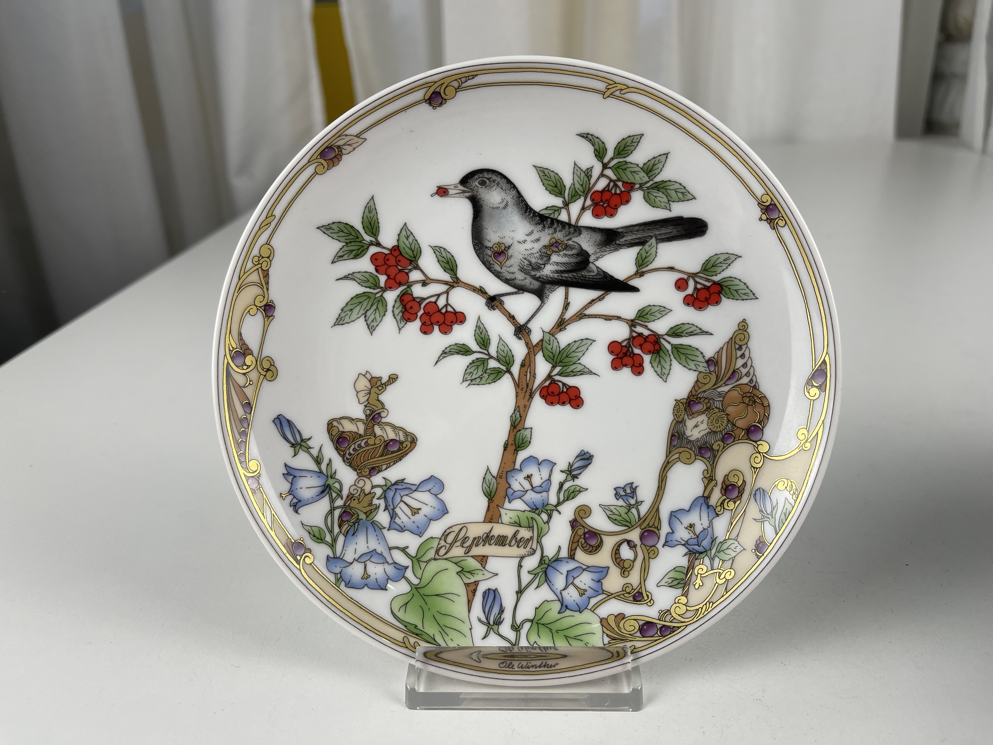 Hutschenreuther Porzellan Teller 16 cm Ø Top Zustand