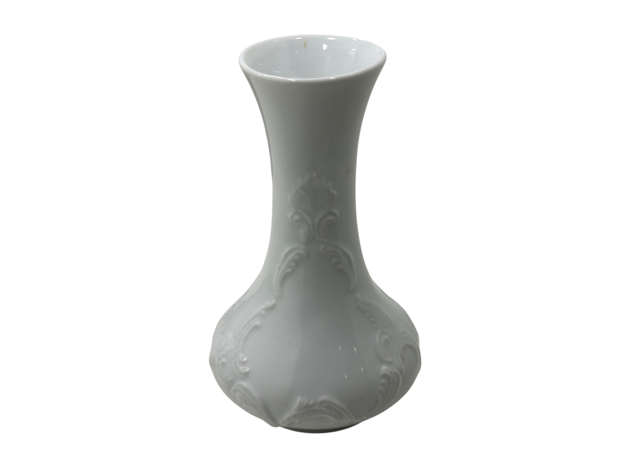 Porzellan Vase mit Reliefdekor von K.P.M. 15,4 cm. - 1 Wahl Top Zustand