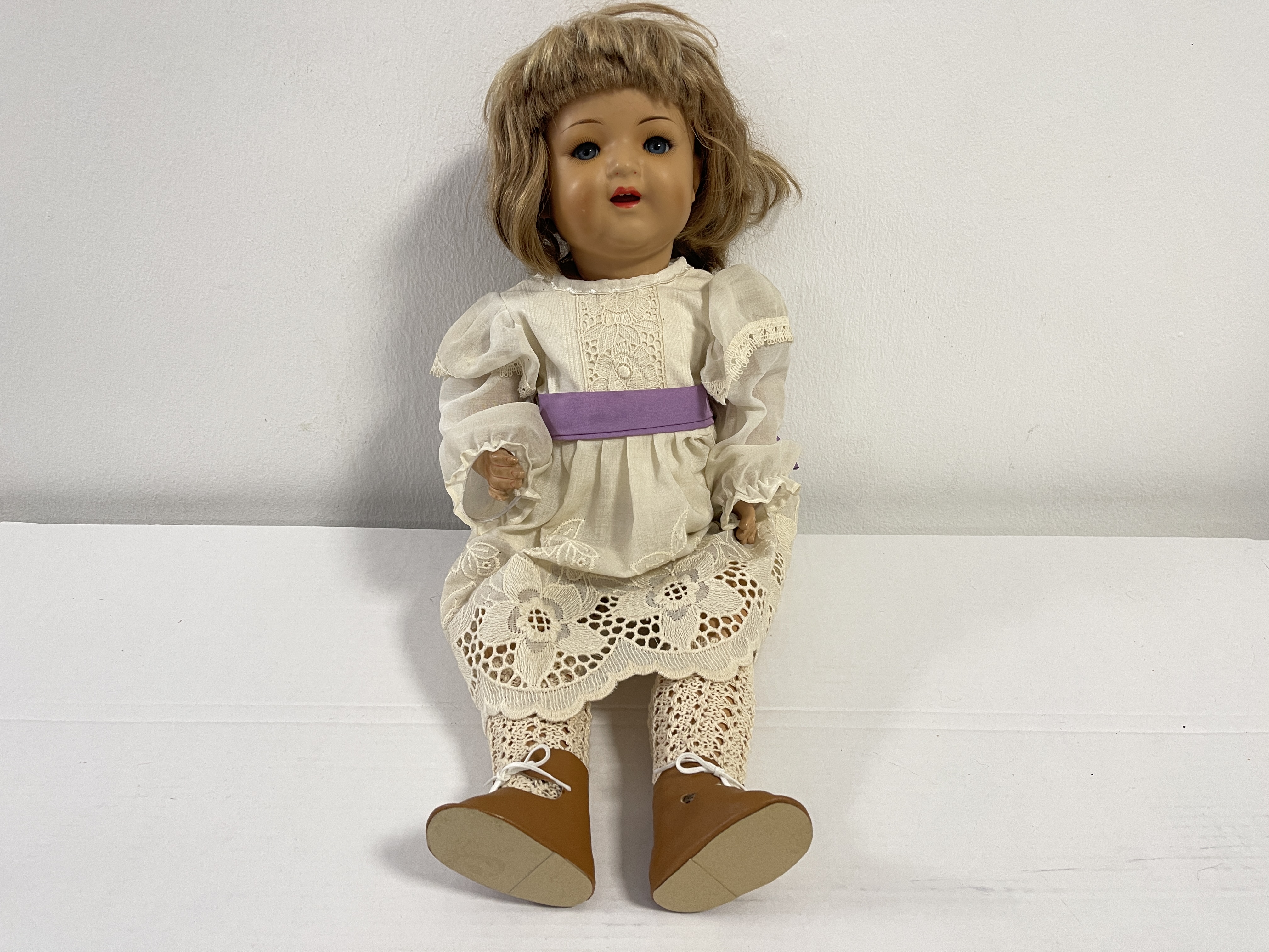 Alte Zelluloid Puppe 50 cm - Zustand siehe Fotos  