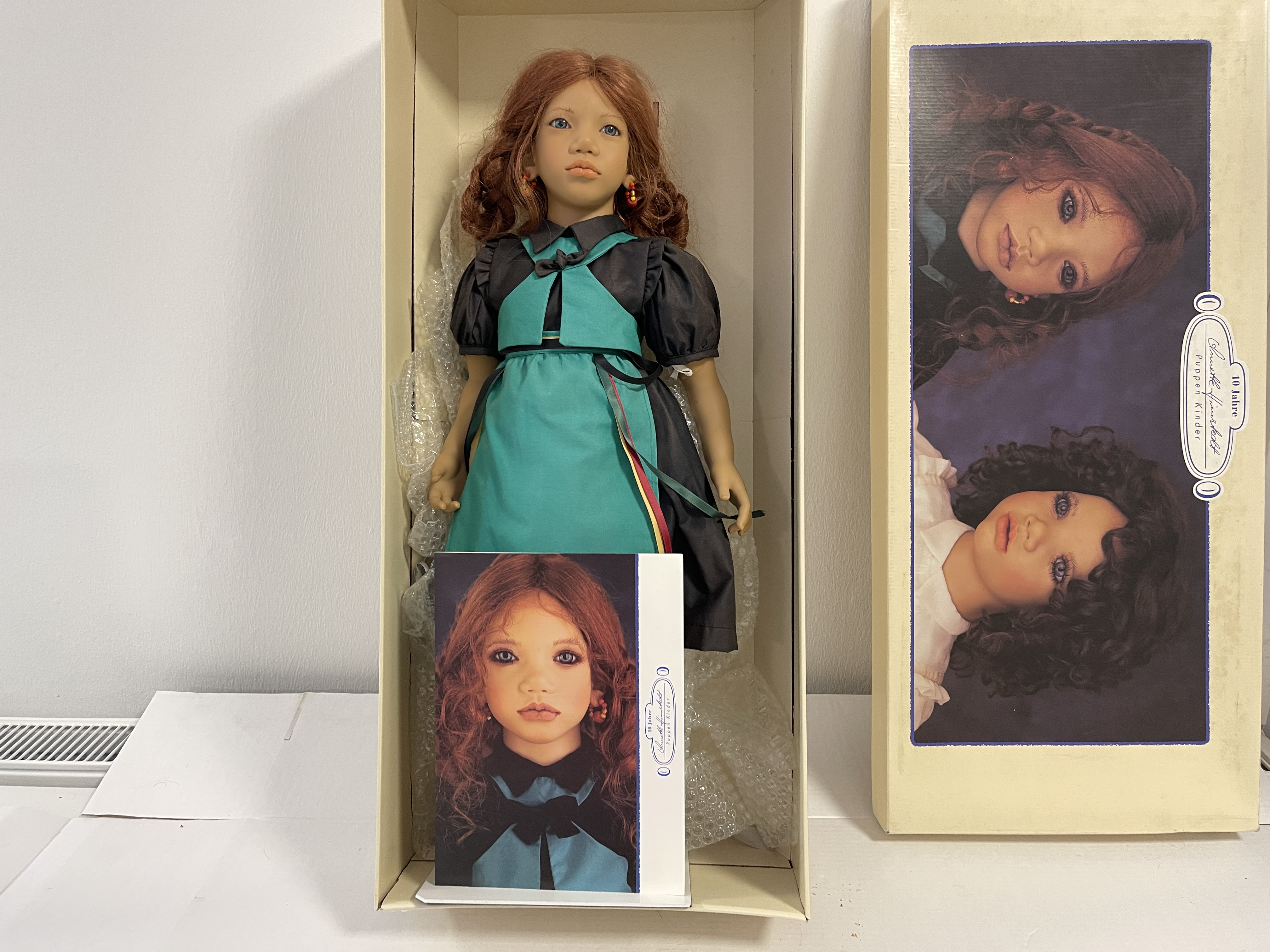 Künstlerpuppe Annette Himstedt Vinyl Puppe Madina 72 cm. Top Zustand 