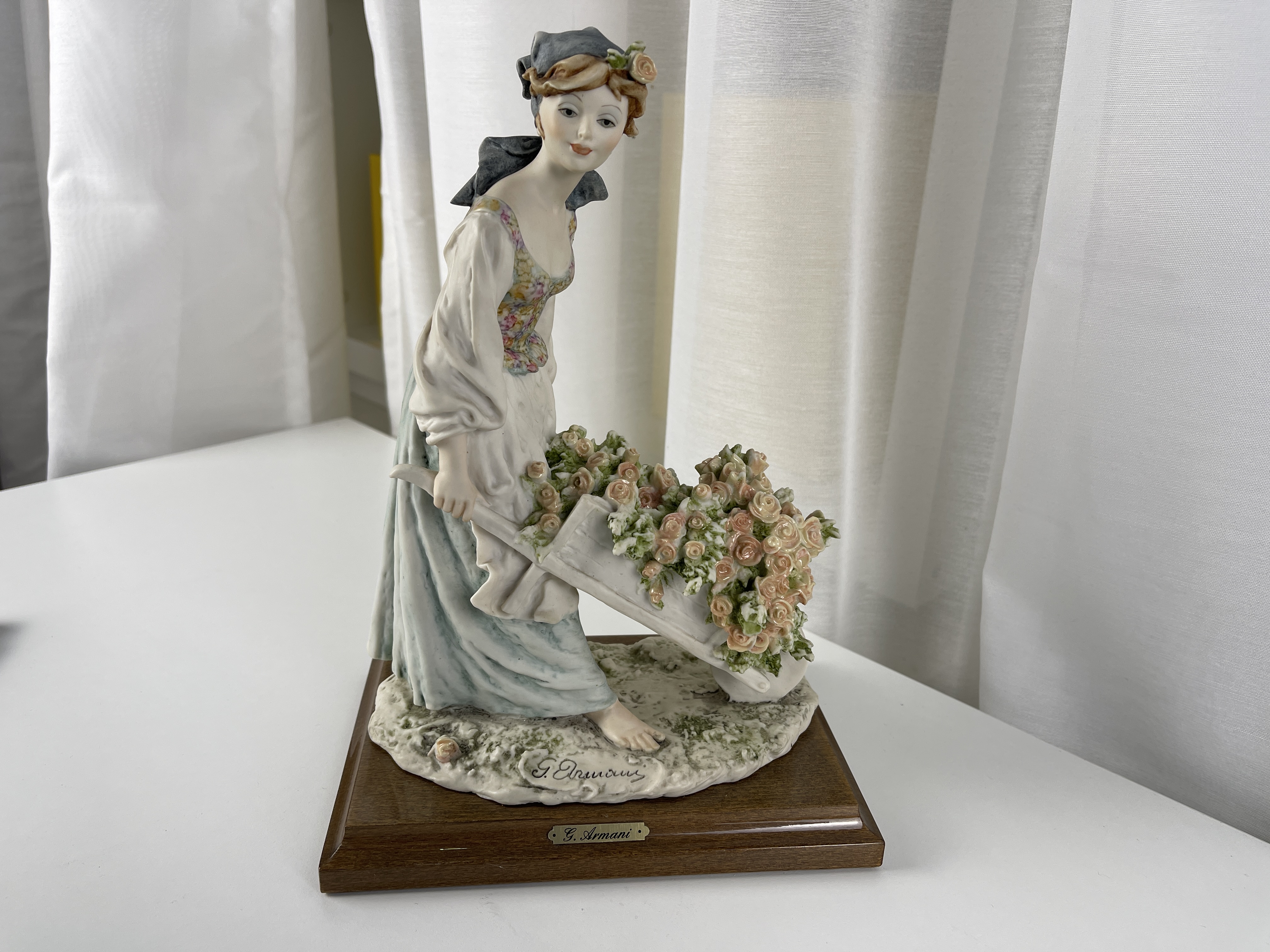 Giuseppe Armani Figur  Gärtnerin 27 cm - Top Zustand