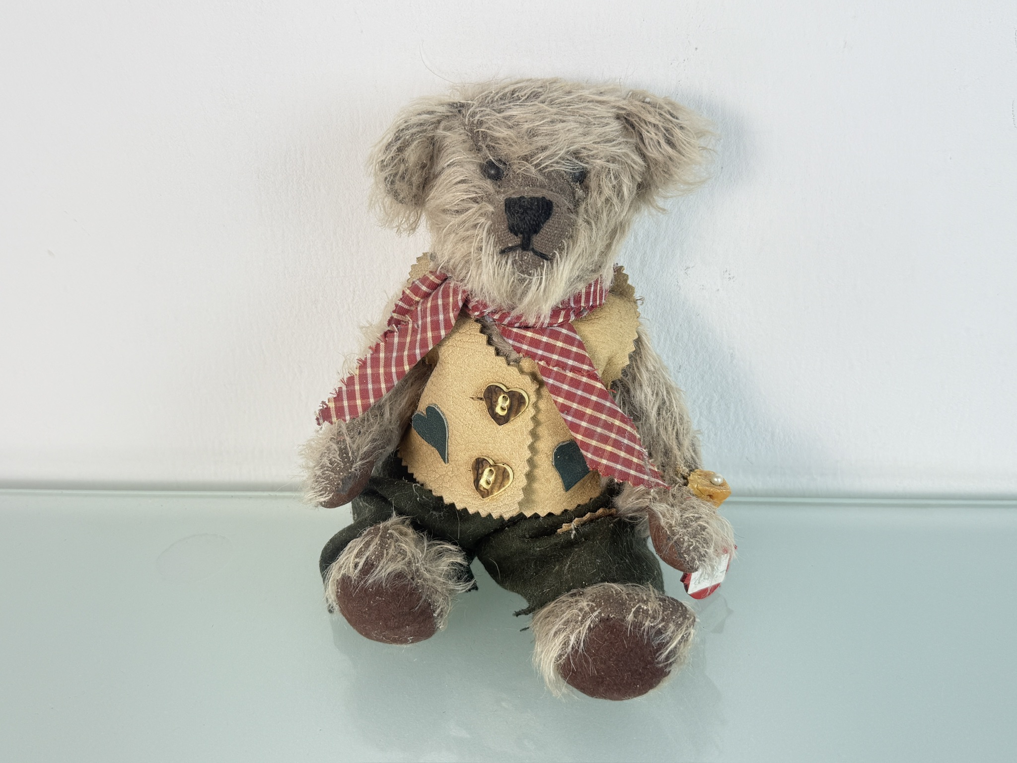 Alter Sammler Teddy Bär Künstlerbär 23 cm Zustand Siehe Fotos 