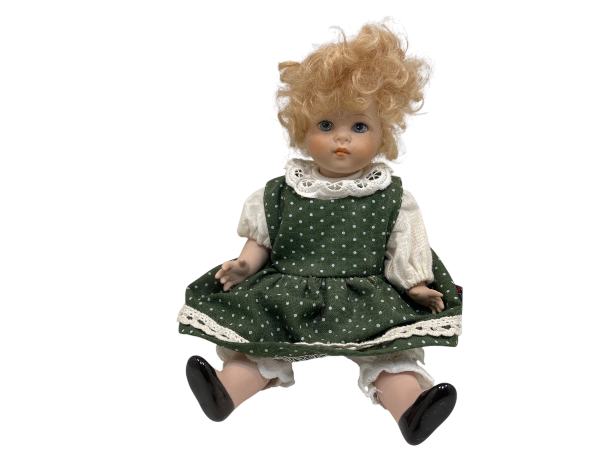Sammler  Puppe Porzellan Puppe 22 cm. Top Zustand  