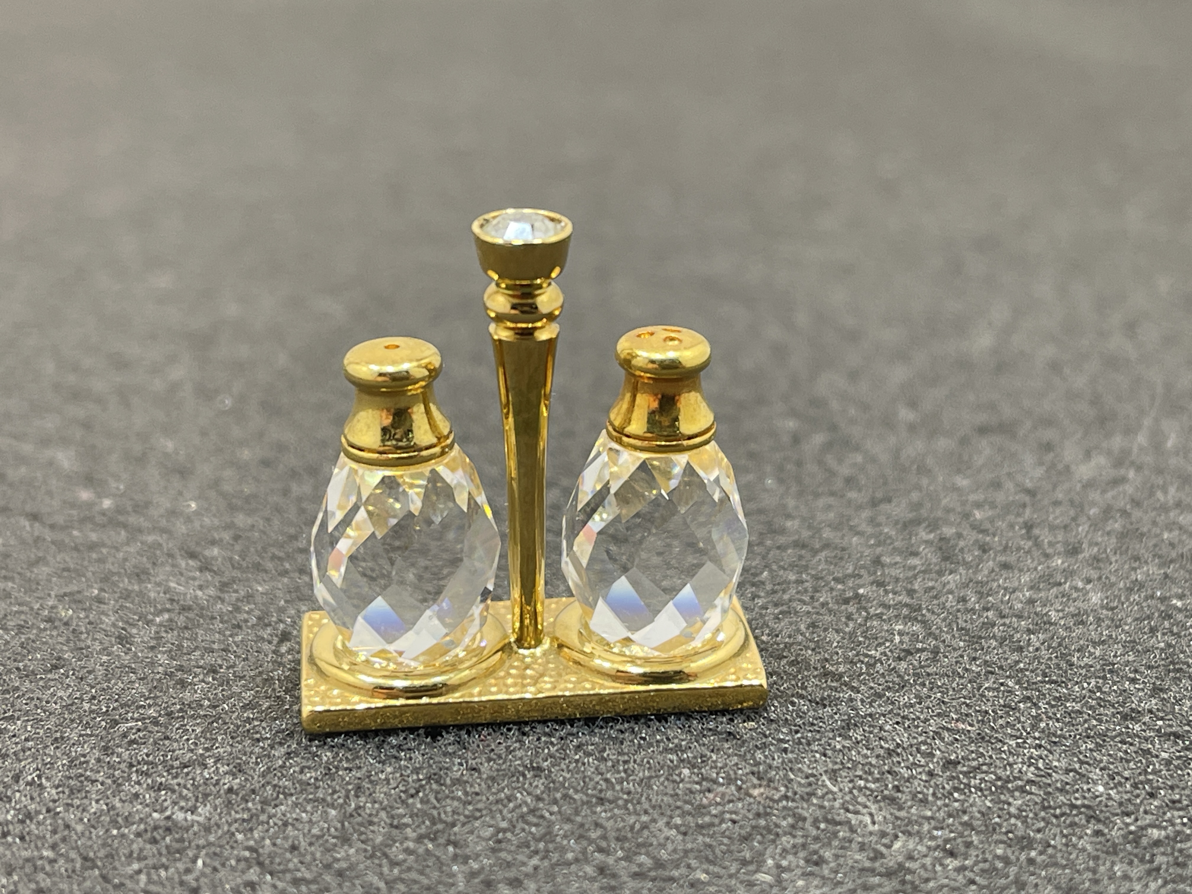 Swarovski Figur Salz und Pfefferstreuer 3 cm - Top Zustand