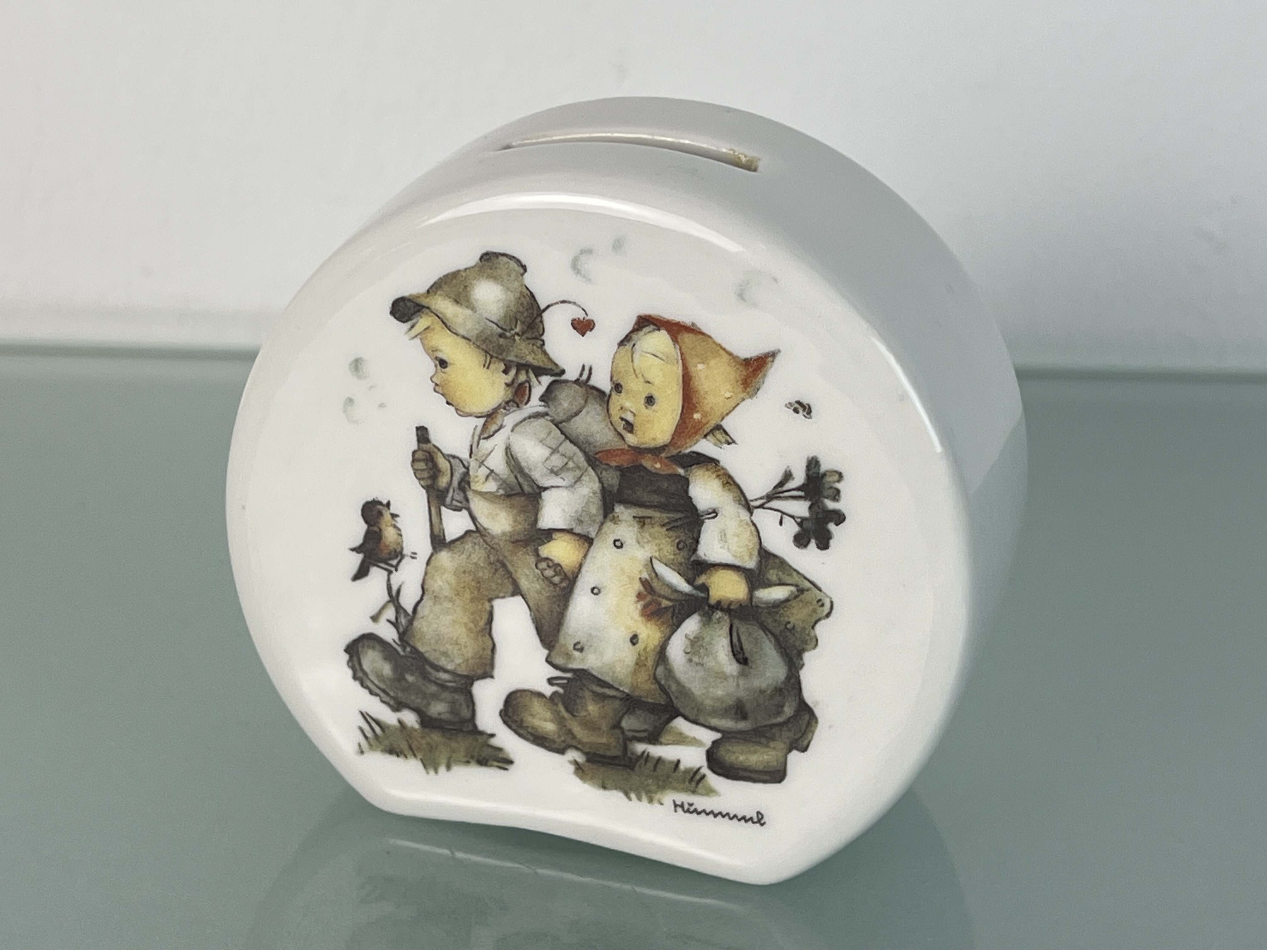 M.I. Hummel Porzellan Spardose 10 cm - Top Zustand